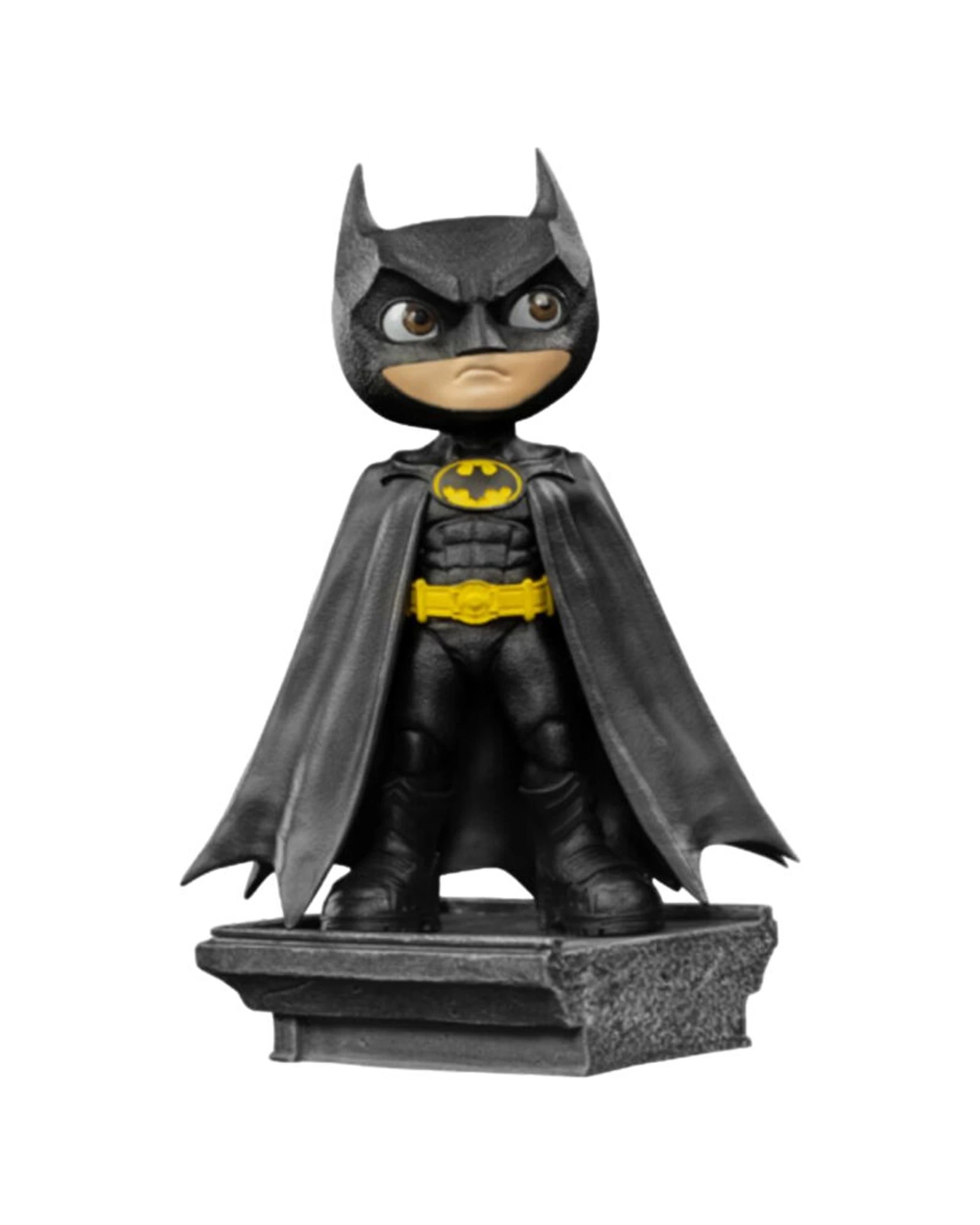 1 Batman Iron Studios Batman 1989 Minico Vinyl Action Figure 7in Collectible - Black, 1 of 3