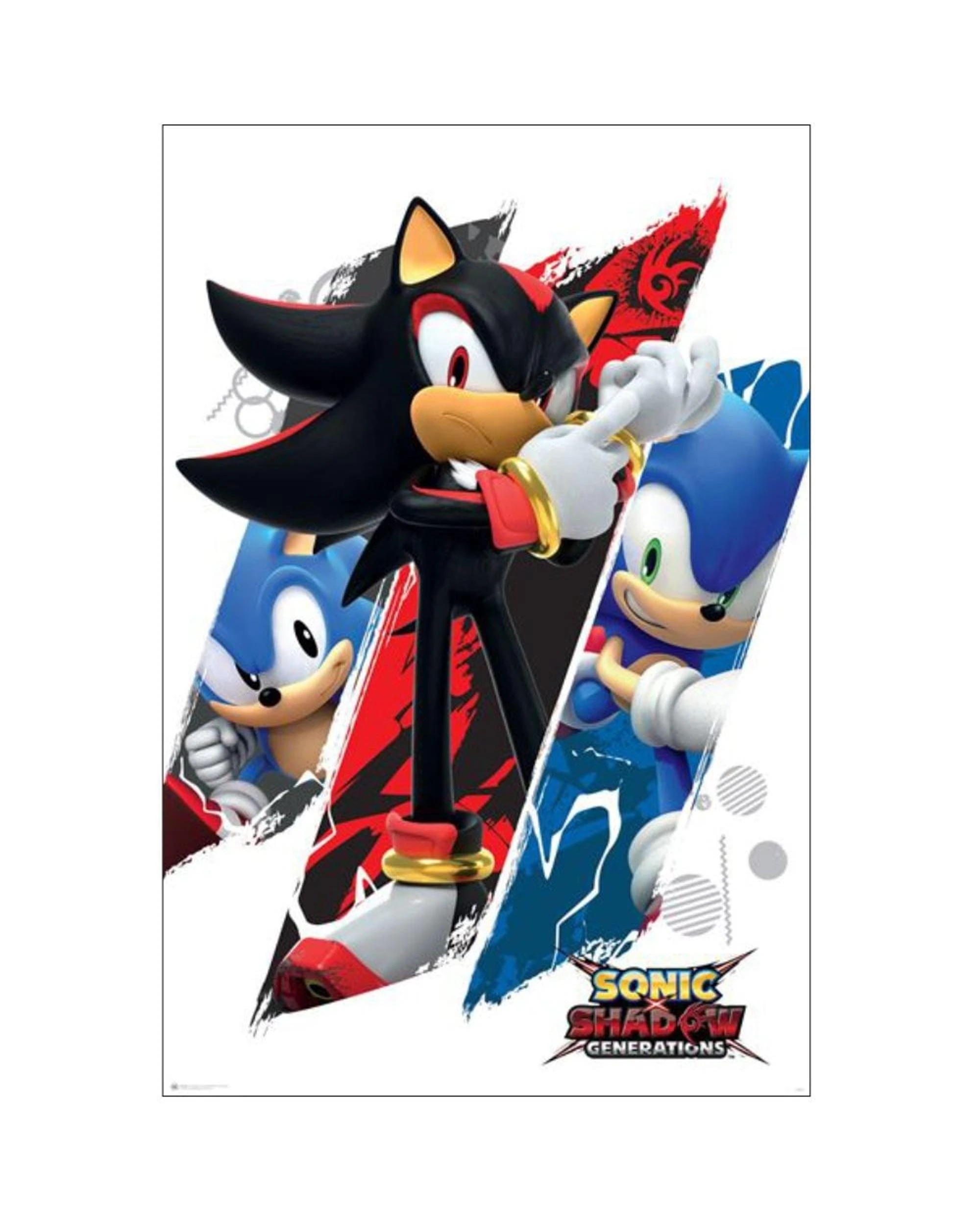 1 Sonic the Hedgehog Sonic X Shadow Generations Poster, 1 of 1