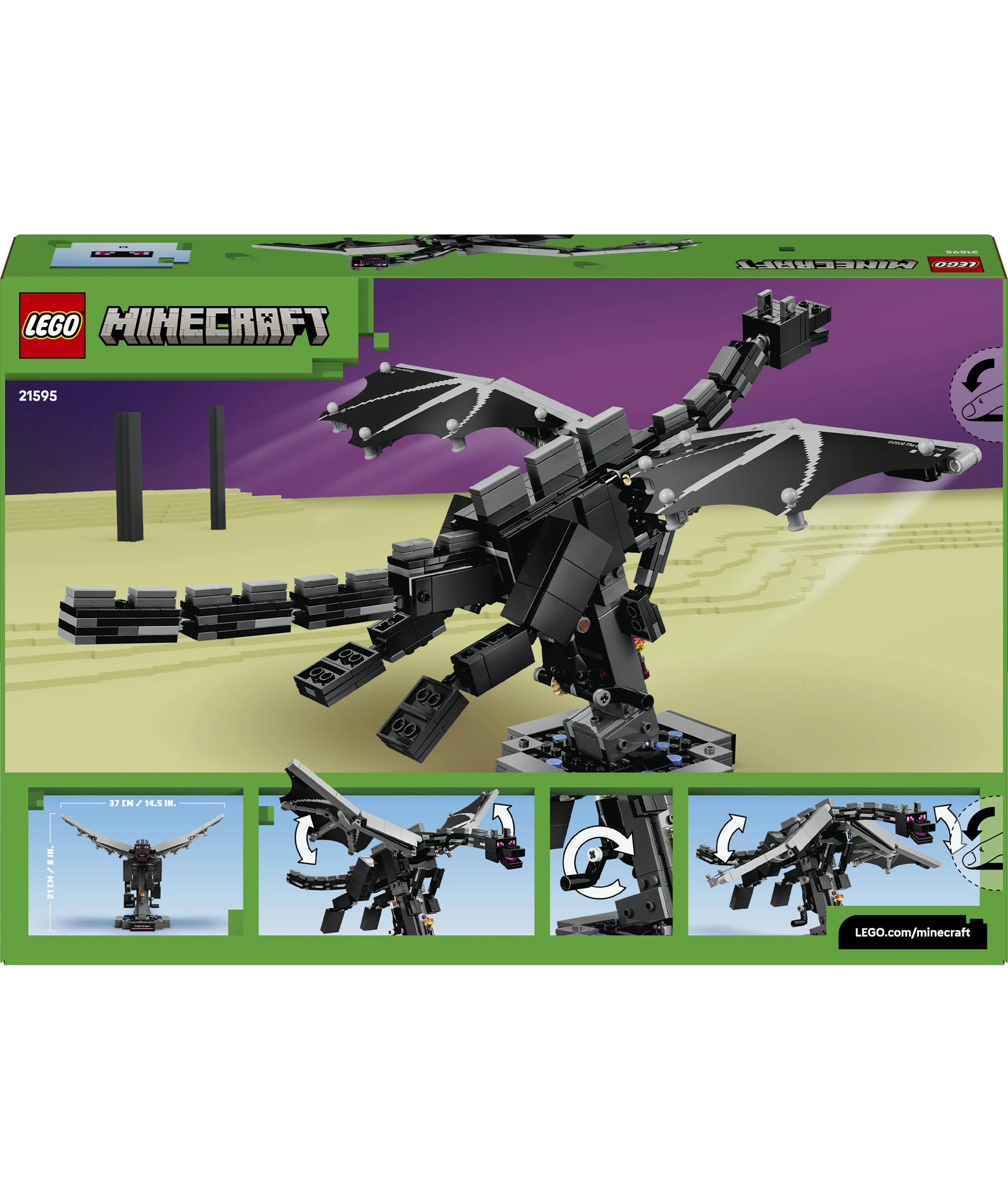 10 LEGO Minecraft The Ender Dragon 21595, 10 of 10