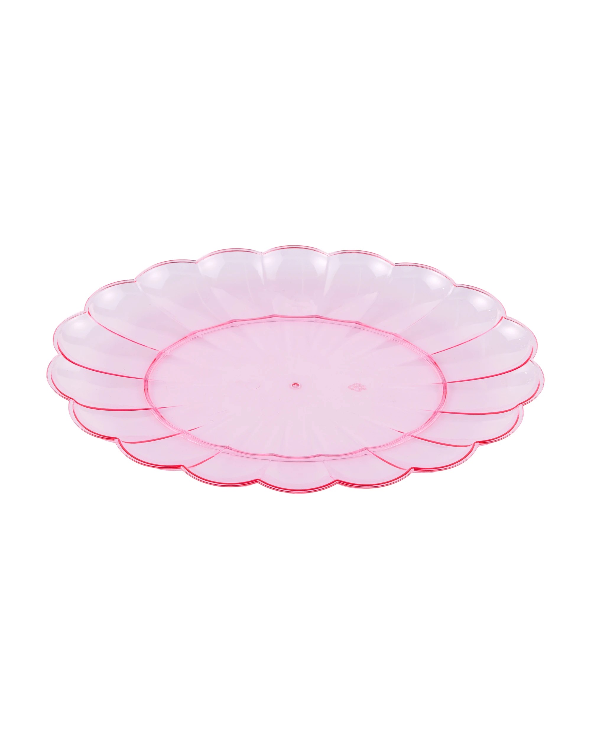 1 Pink Tinted Oval Platter, 1 of 4