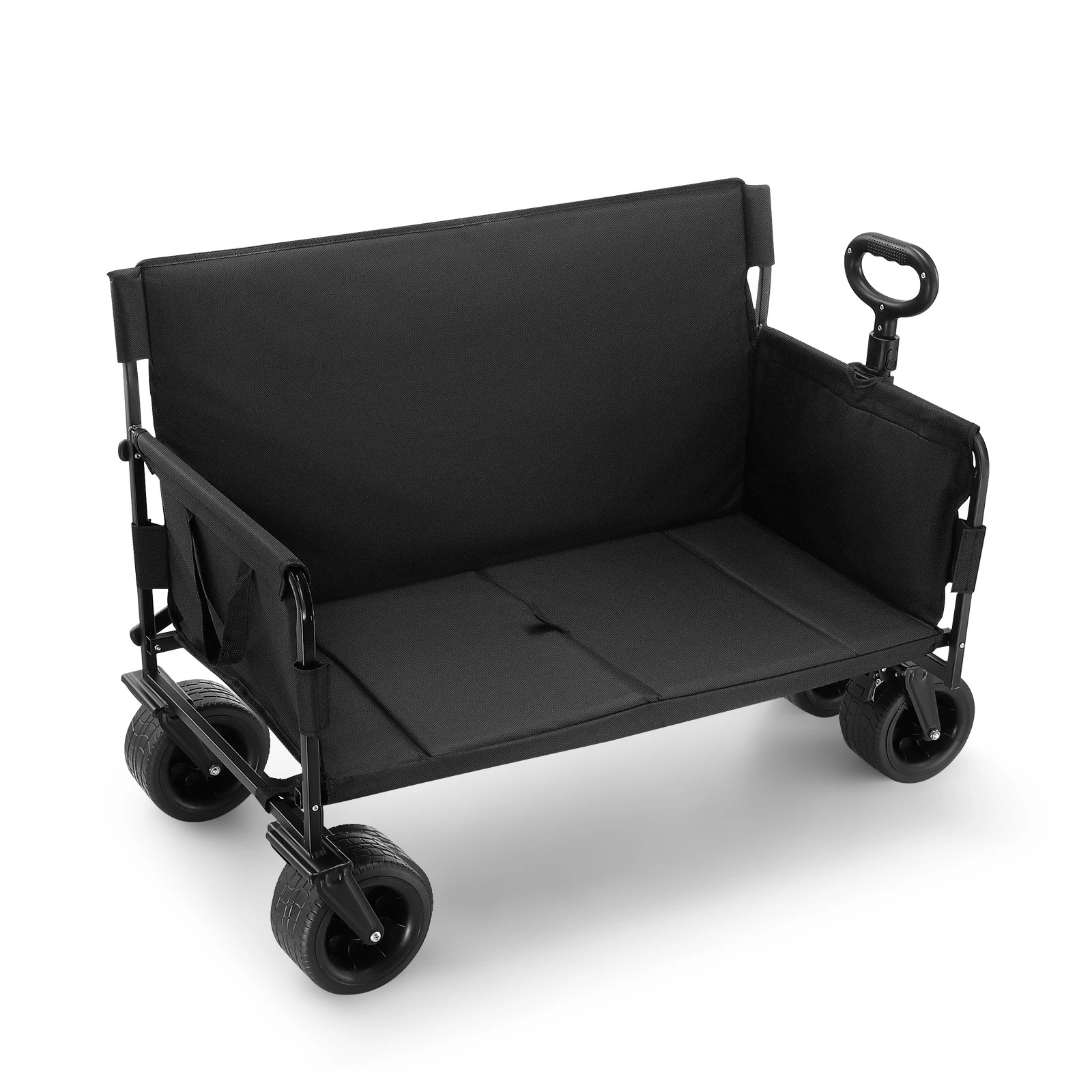 5 OGL Foldable Beach Trolley Wagon Cart Utility Trailer Garden, 5 of 8