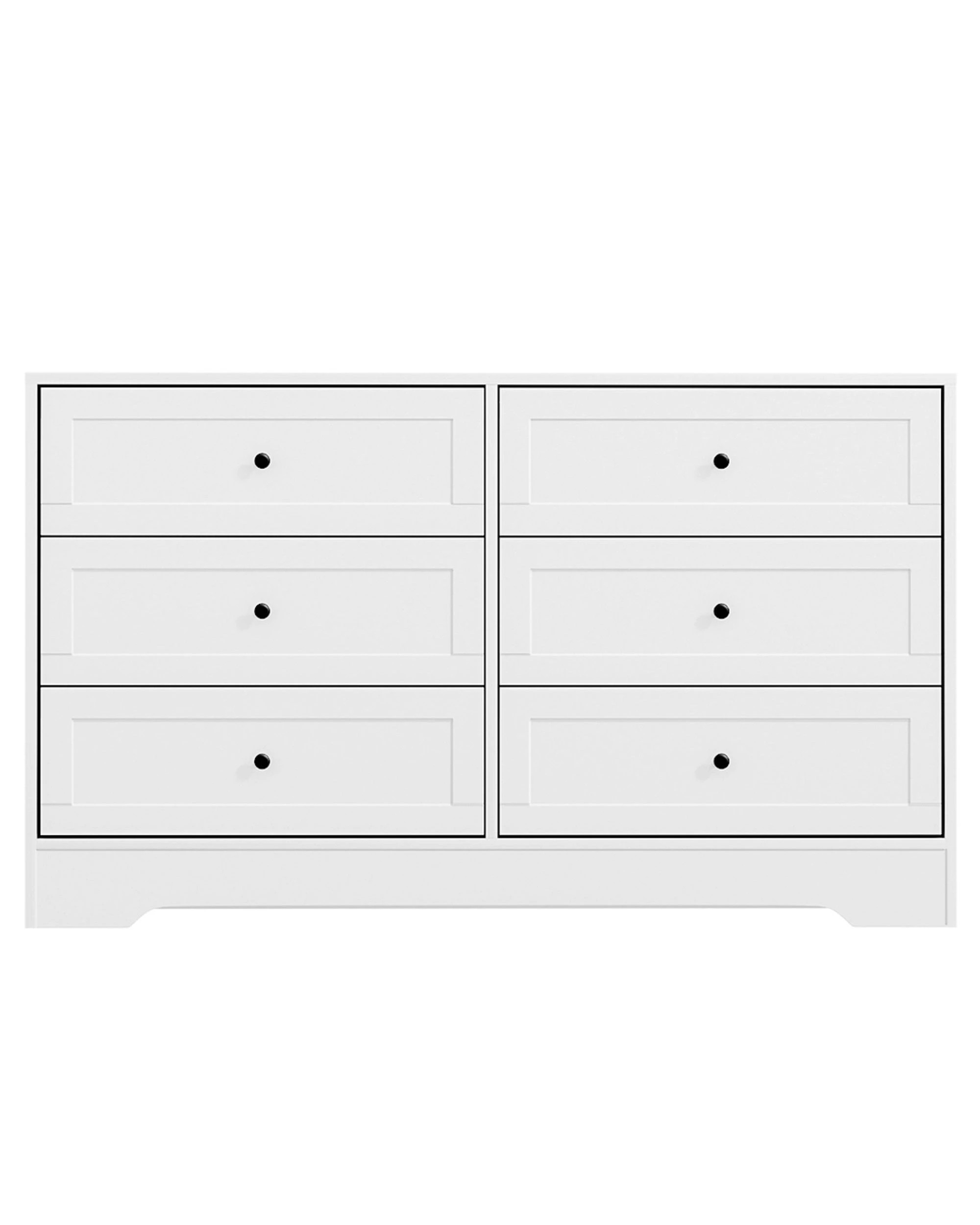 3 Artiss 6 Chest Of Drawers Tallboy Cabinet
 - White, 3 of 3