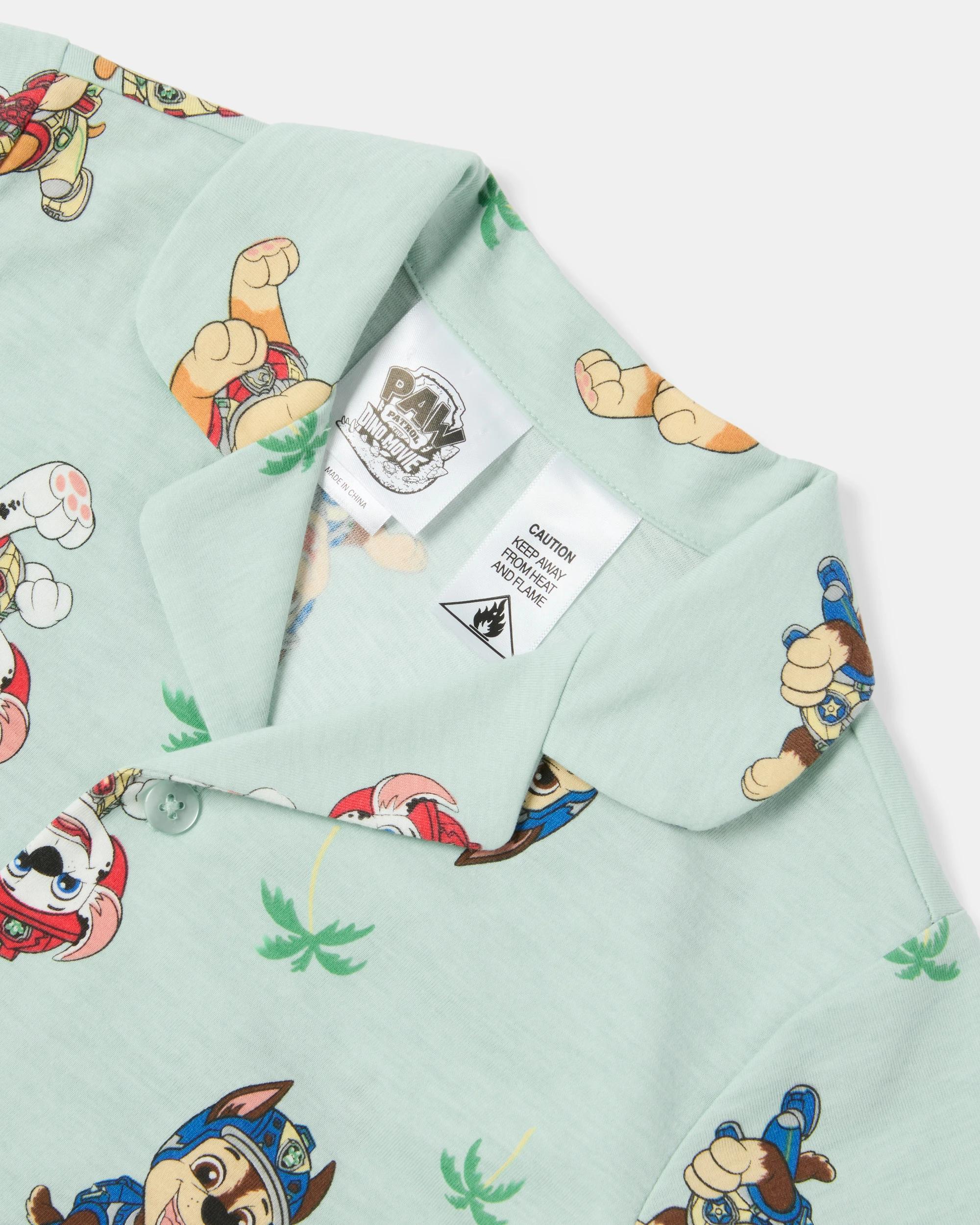 9 PAW Patrol License Button Down Pyjama Set Paw Patrol, 9 of 10