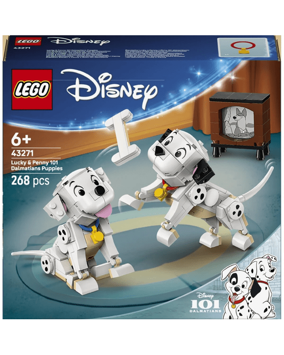 LEGO Disney Lucky & Penny 101 Dalmatians Puppies 43271