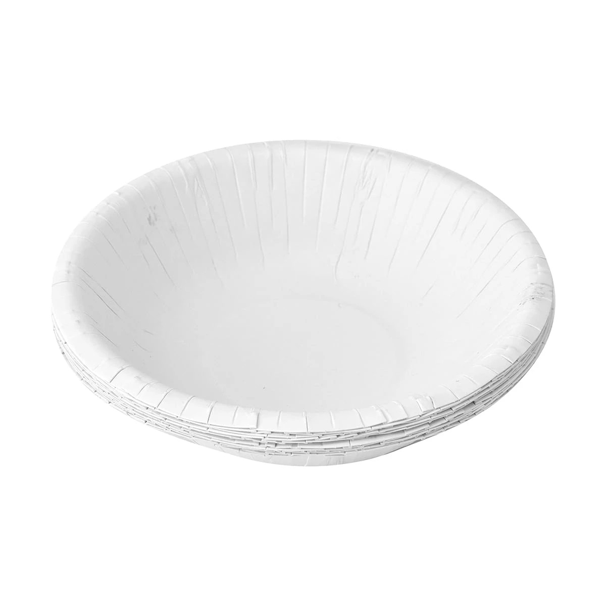 1 12 Pack White Paper Bowls, 1 of 7
