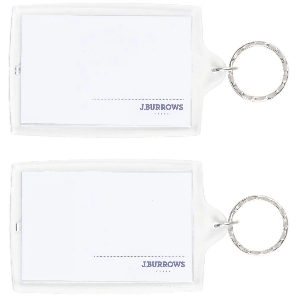 2 J.Burrows Photo Key Tags Large 2 Pack, 2 of 3