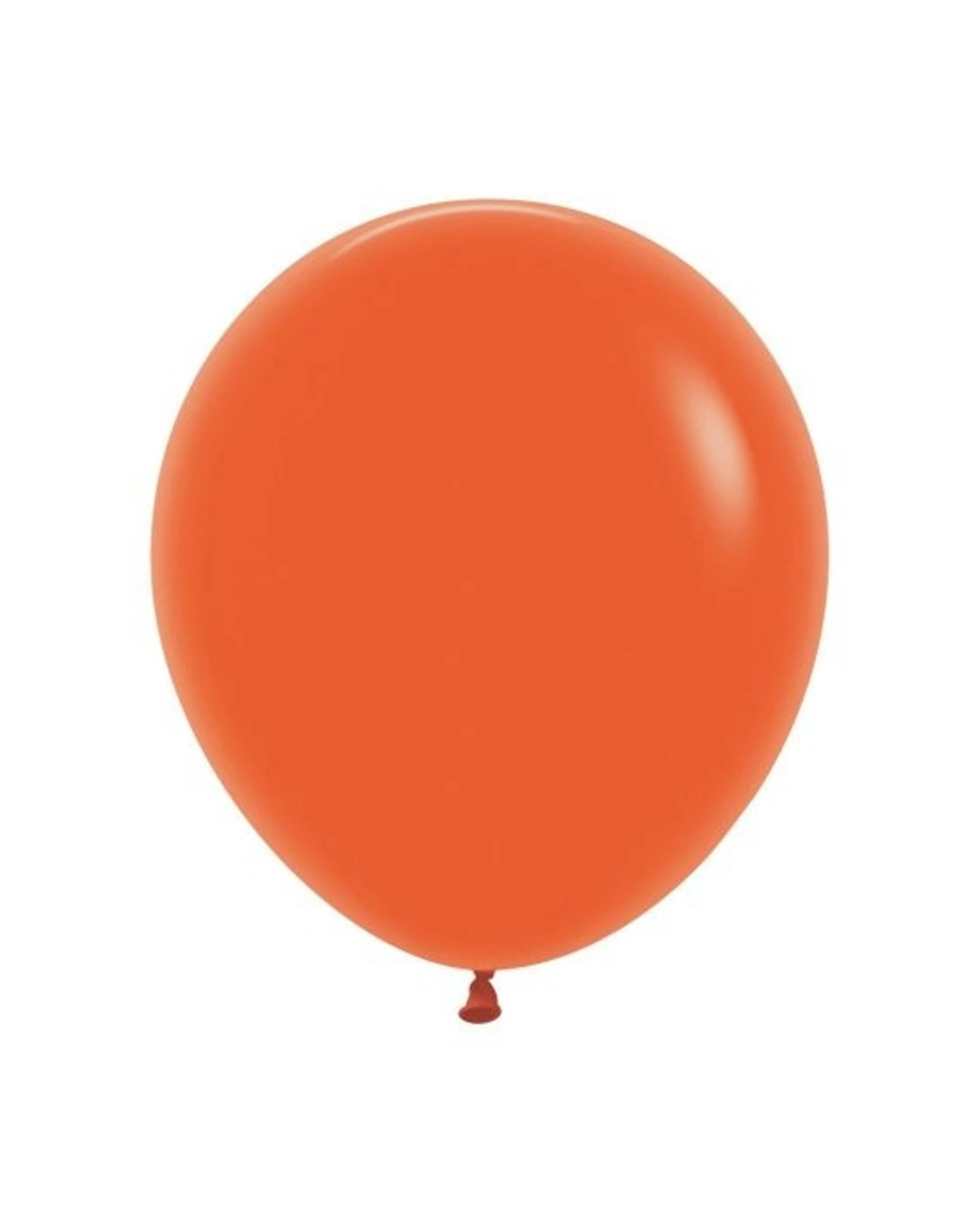 1 Alpen 6pc Sempertex Balloon Pack Party Supplies 45cm Fashion - Orange, 1 of 1