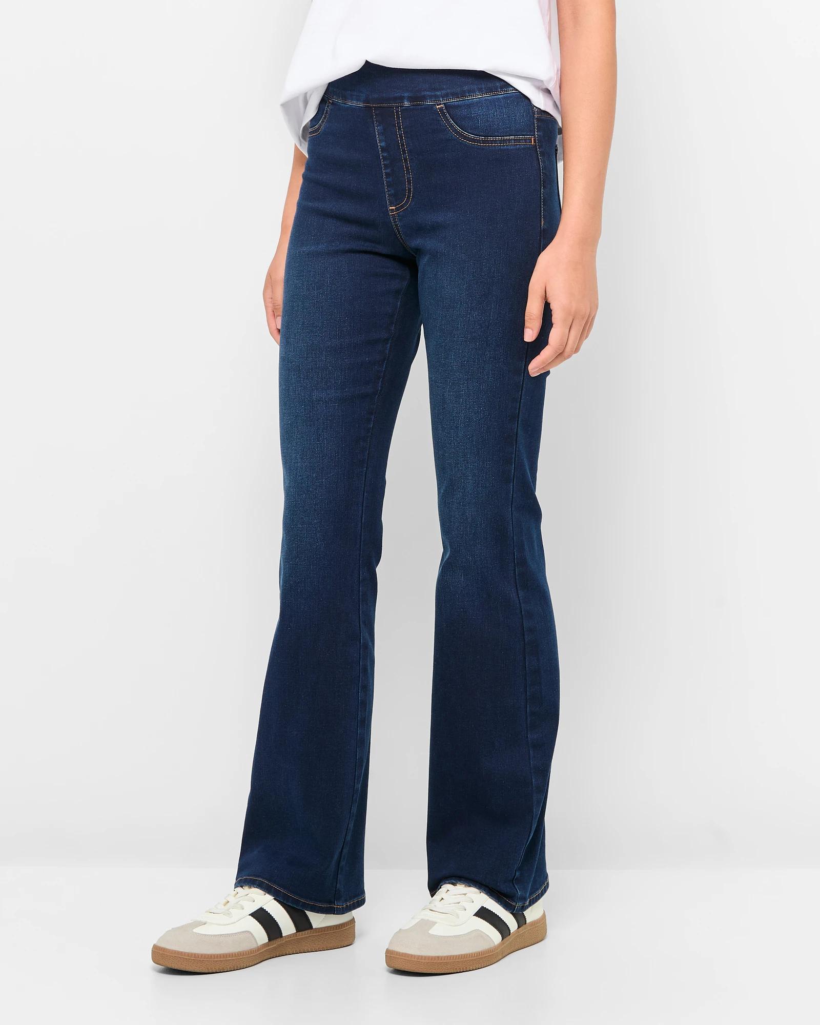 3 Target High Rise Full Length Flare Denim Jeggings - Lindsey NIAGRA BLUE, 3 of 5