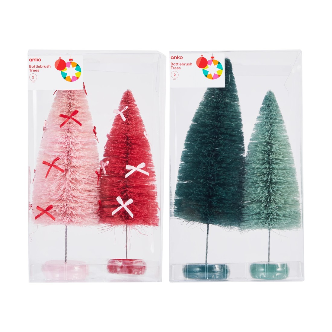1 2 Pack Bottlebrush Trees - Assorted, 1 of 7
