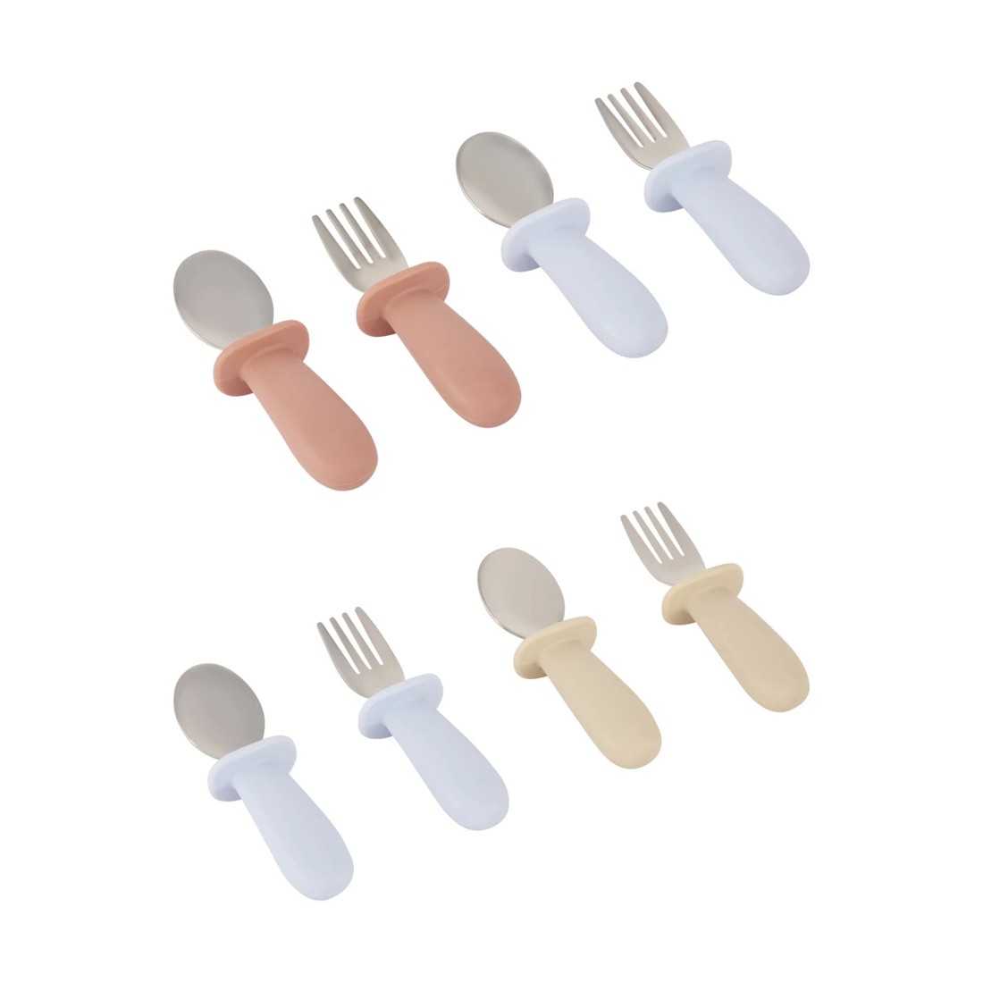 1 4 Piece Spoon and Fork Set - Assorted, 1 of 7