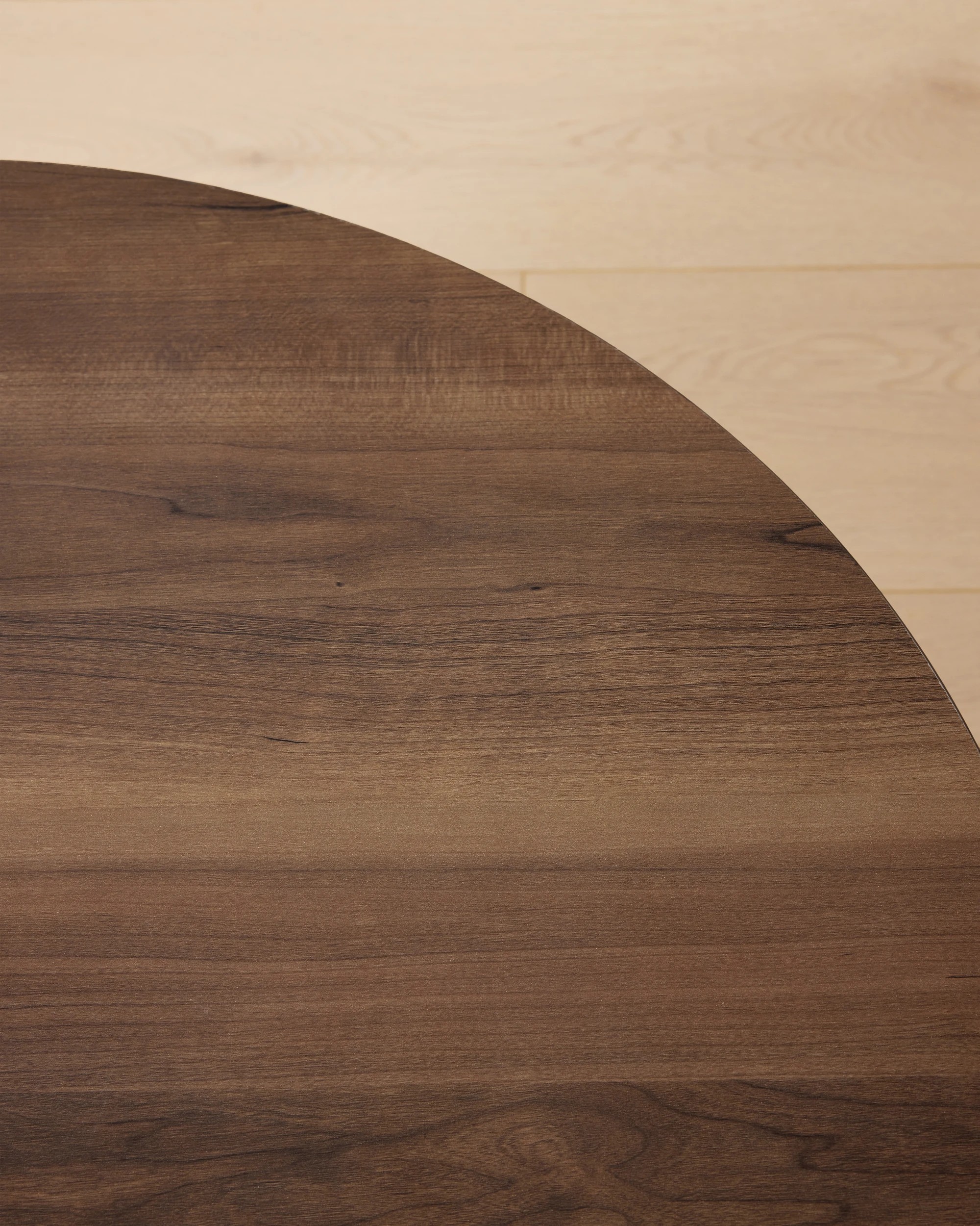3 Ryan Ribbed Coffee Table - Walnut, 3 of 5