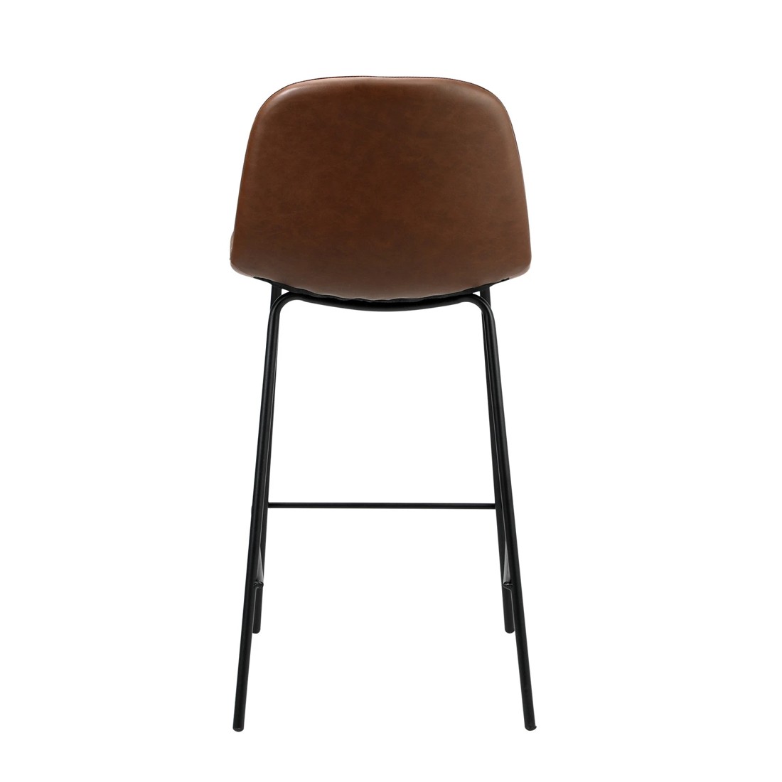9 Oikiture 2x Bar Stools Barstool - Brown, 9 of 10