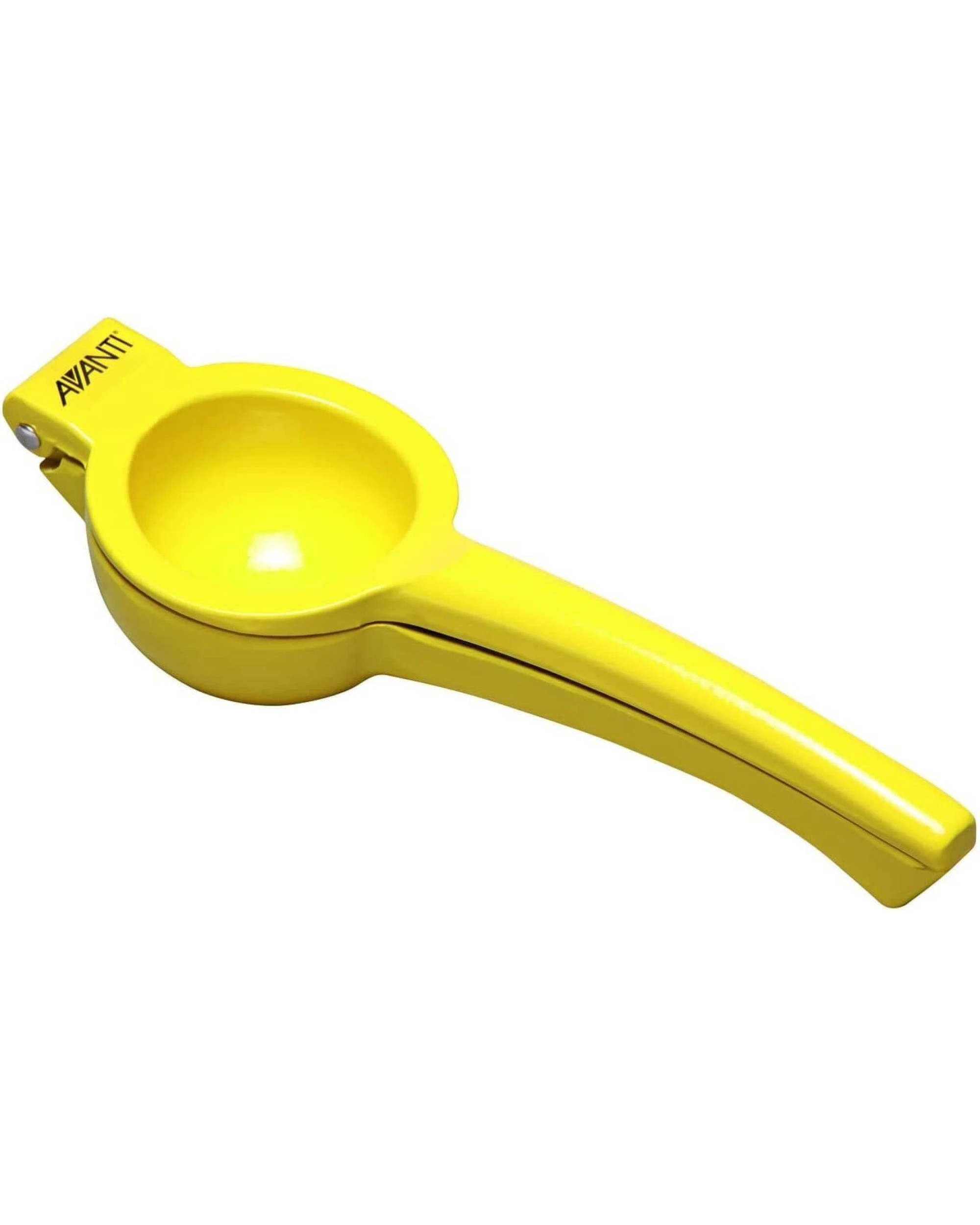 1 Avanti Lemon Squeezer Metal Presser Juicer Citrus - Yellow, 1 of 5
