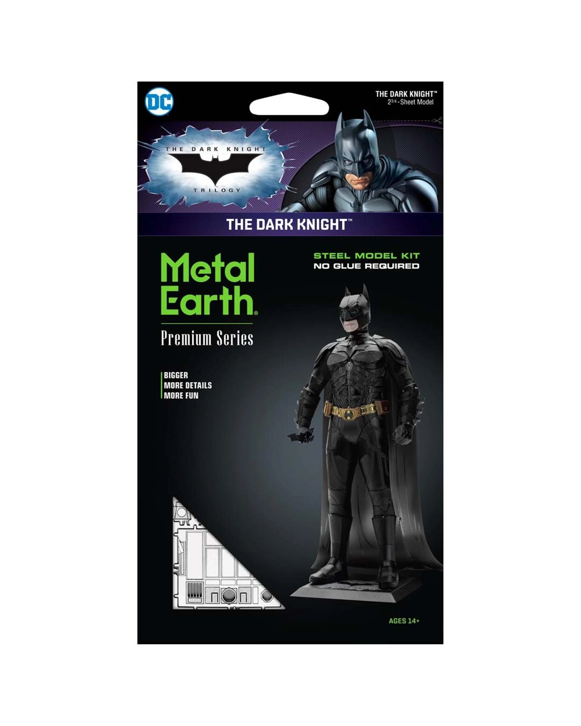 1 Metal Earth Premium Series Batman The Dark Knight Model Kit, 1 of 5