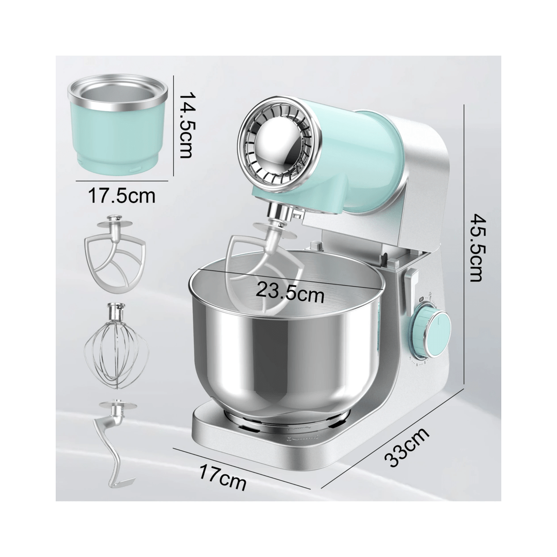 8 Advwin Stand Mixer With Ice Cream Maker, 8 of 8