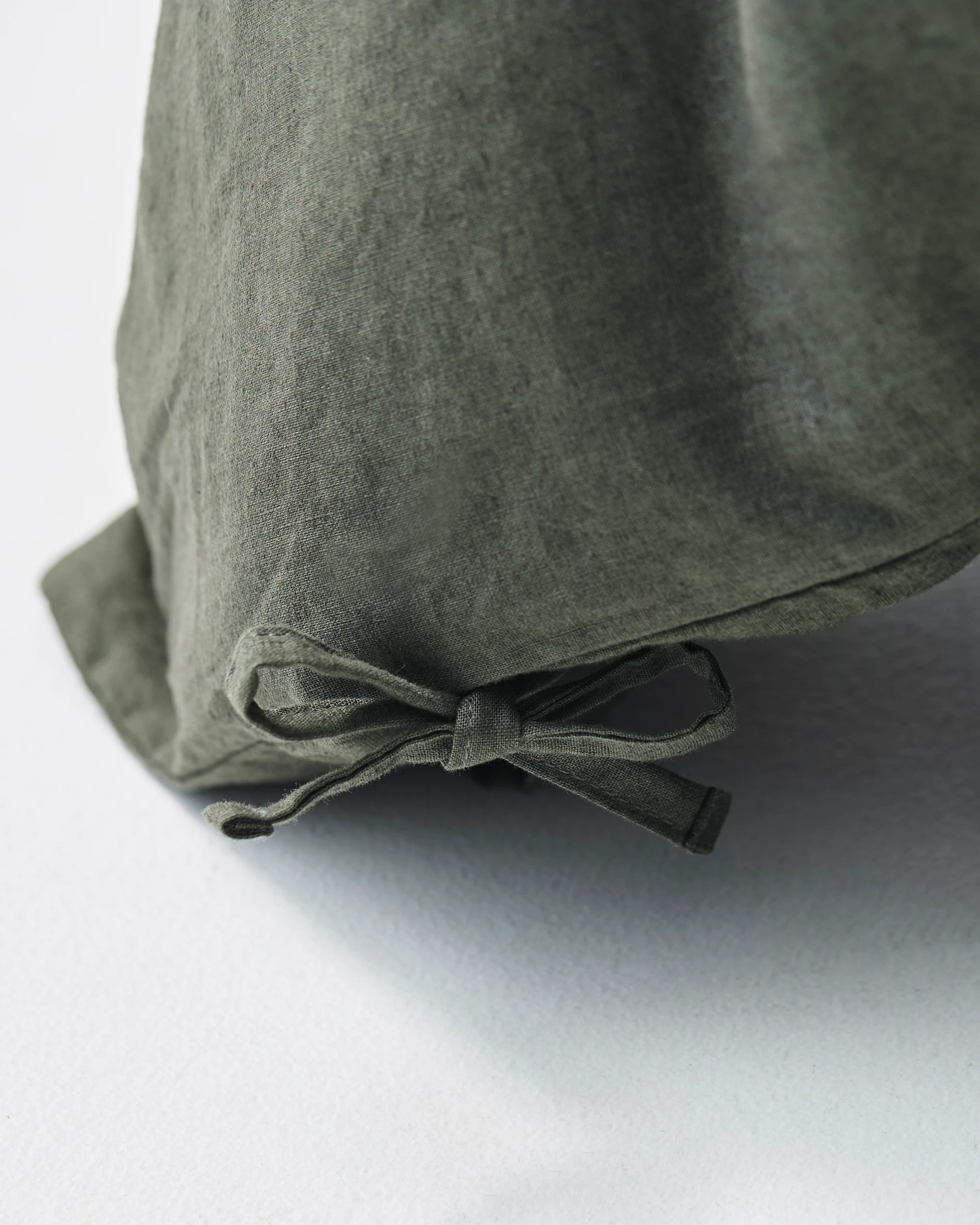 6 Target Laynie Linen/Cotton Quilt Cover Set - Queen Bed - Green, 6 of 9