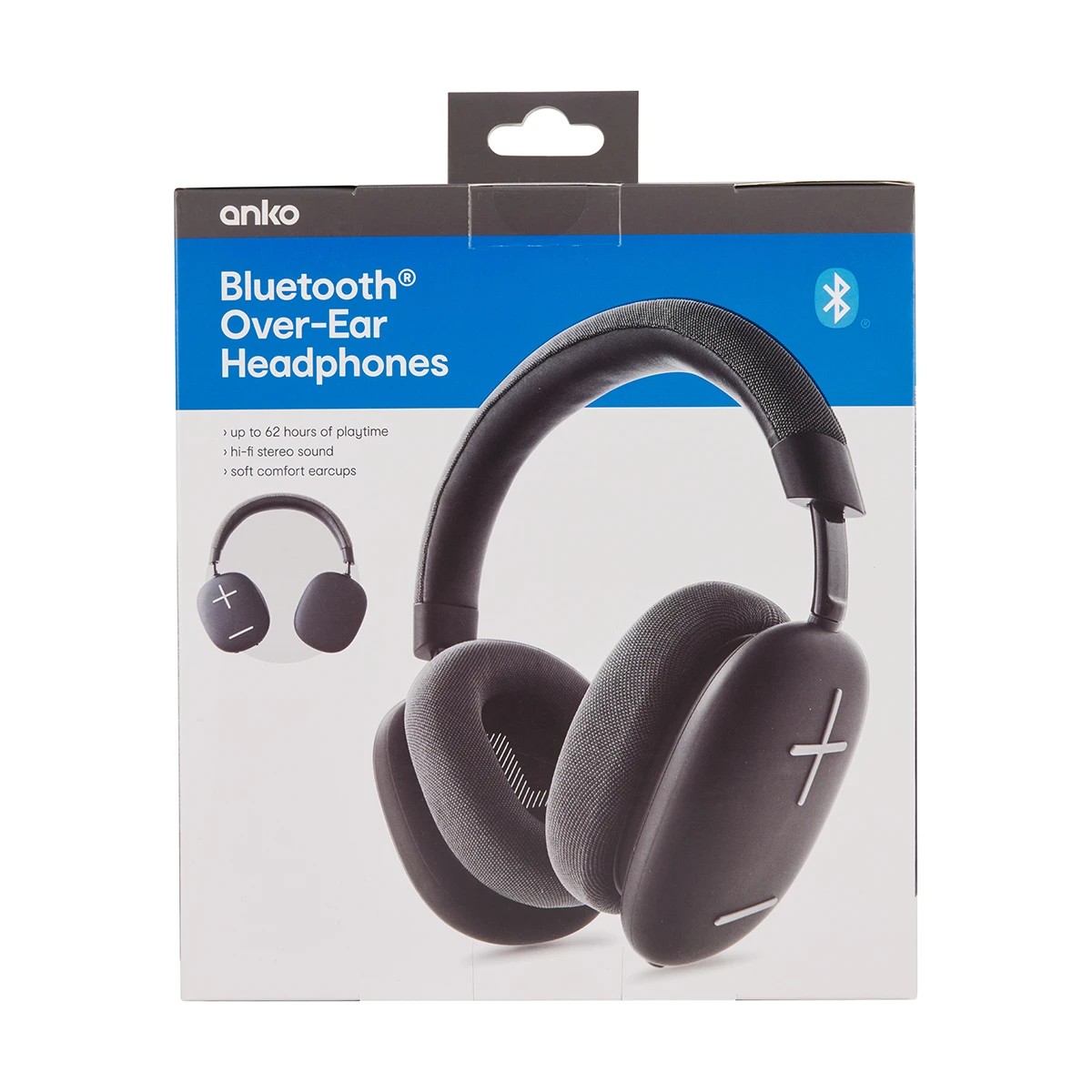 10 Bluetooth Rectangle Headphones - Black, 10 of 10