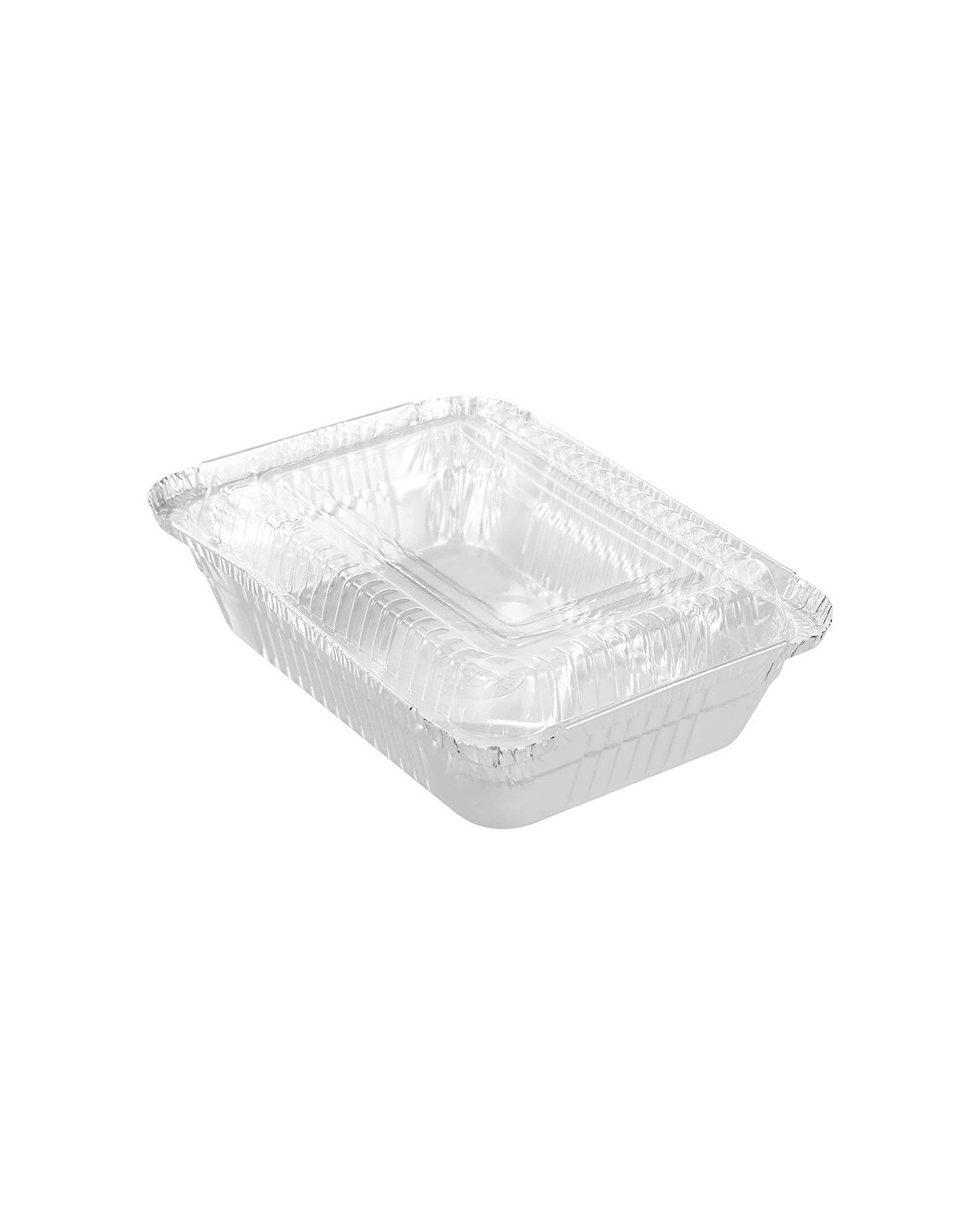 2 Lemon & Lime 6x 8pk Baking Foil Tray Rectangle With Plastic Lid - Multi, 2 of 6