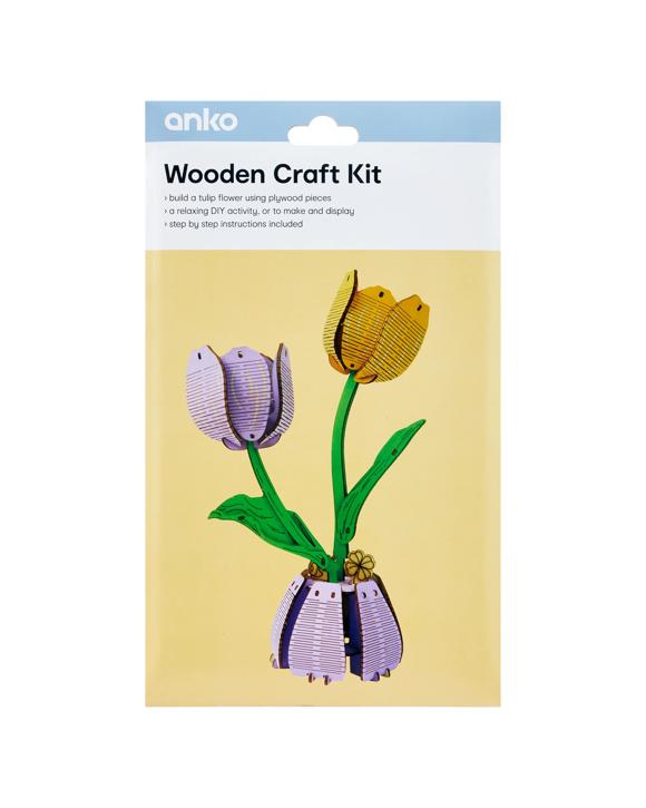 Wooden Craft Kit - Tulip