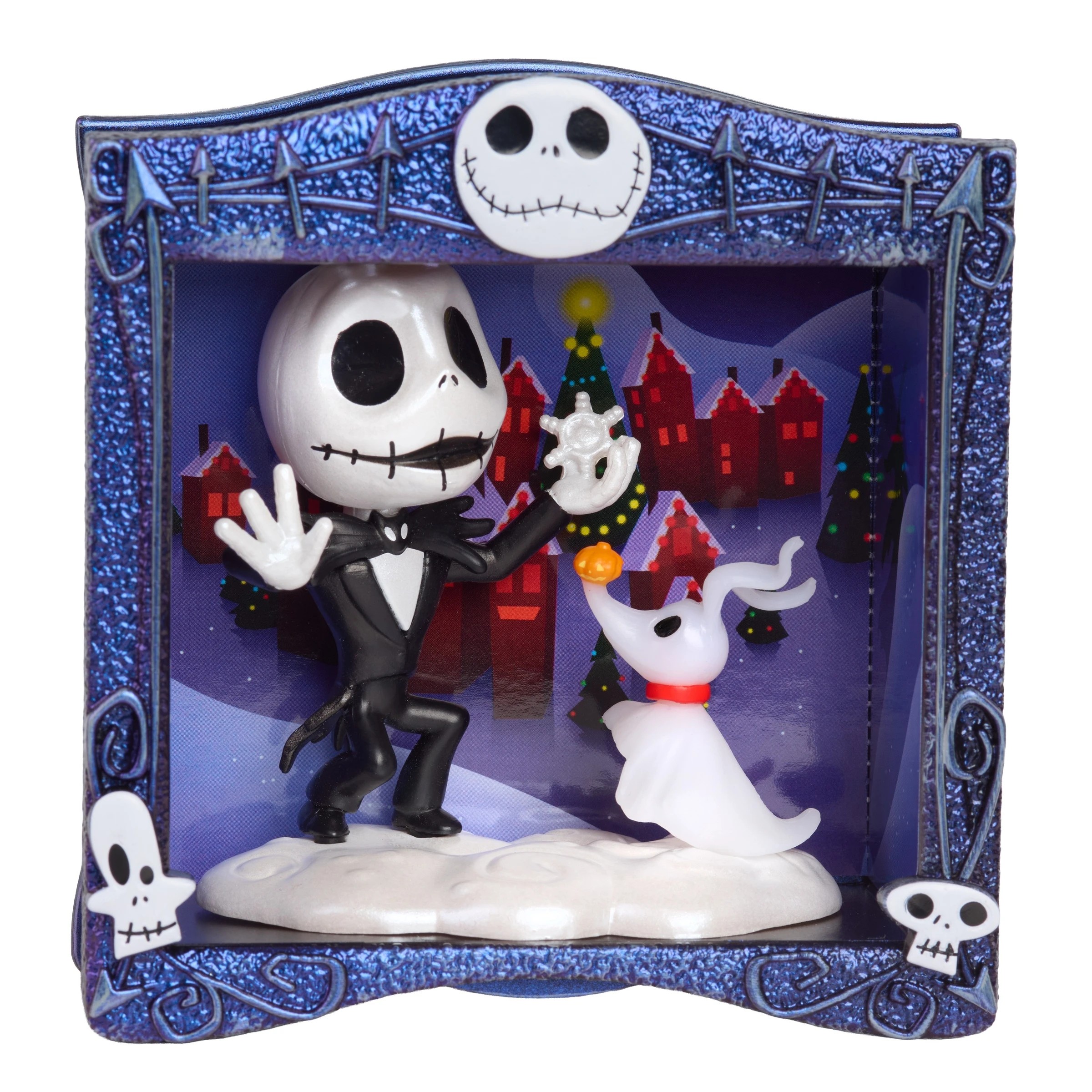 6 HAPPY HAUL Disney Tim Burton’s The Nightmare Before Christmas Spooky Scenes Scene Setters Collectible Diorama Figure - Assorted, 6 of 9