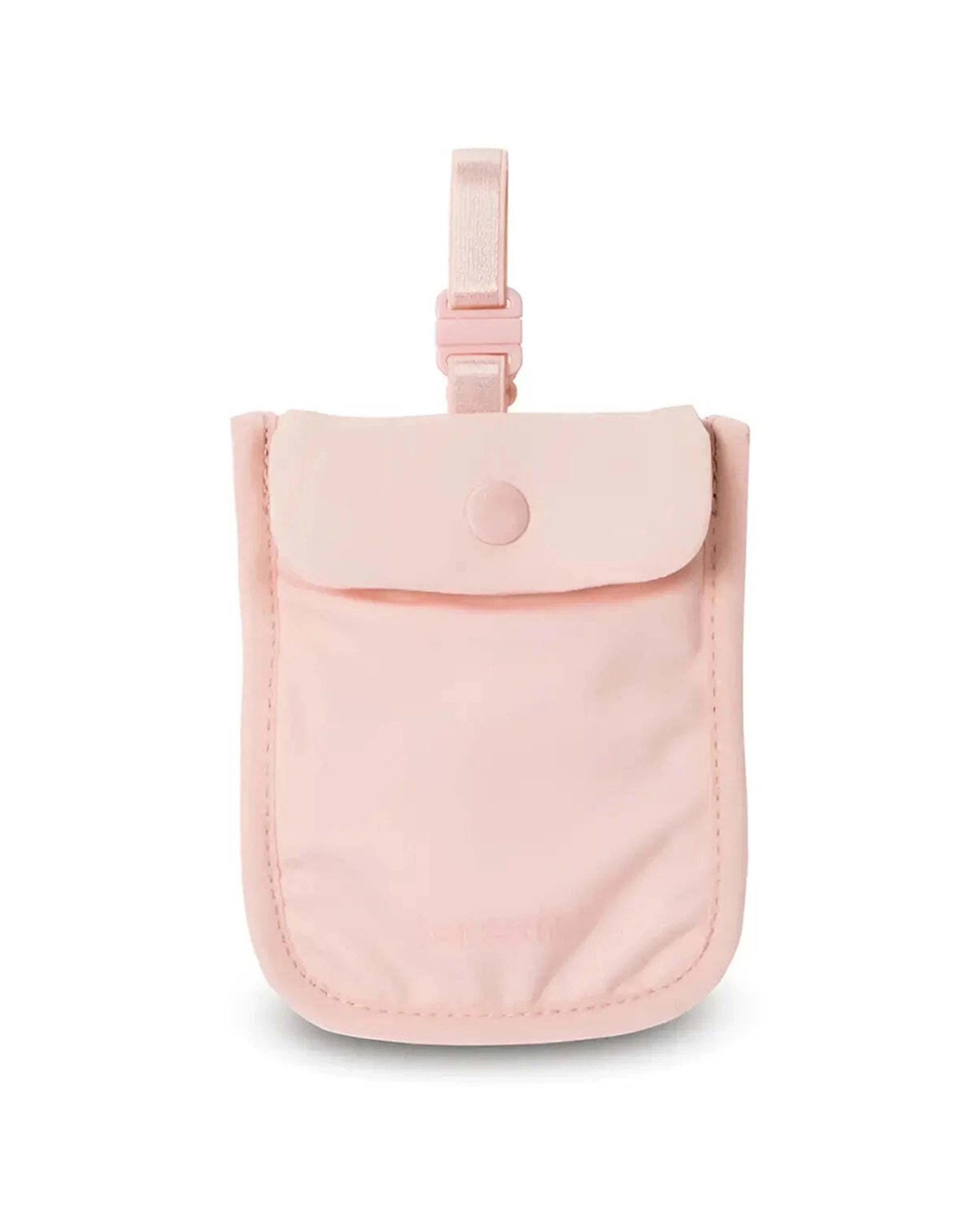 1 Pacsafe Coversafe S25 Secret Bra Pouch Soft Touch Nylon Spandex Lightweight Orchid Pink - Pink, 1 of 4