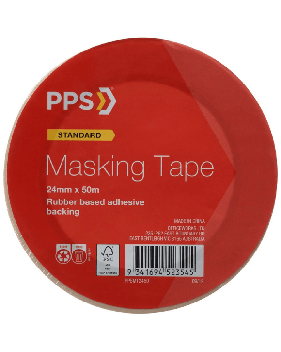 PPS Masking Tape 24mm x 50M