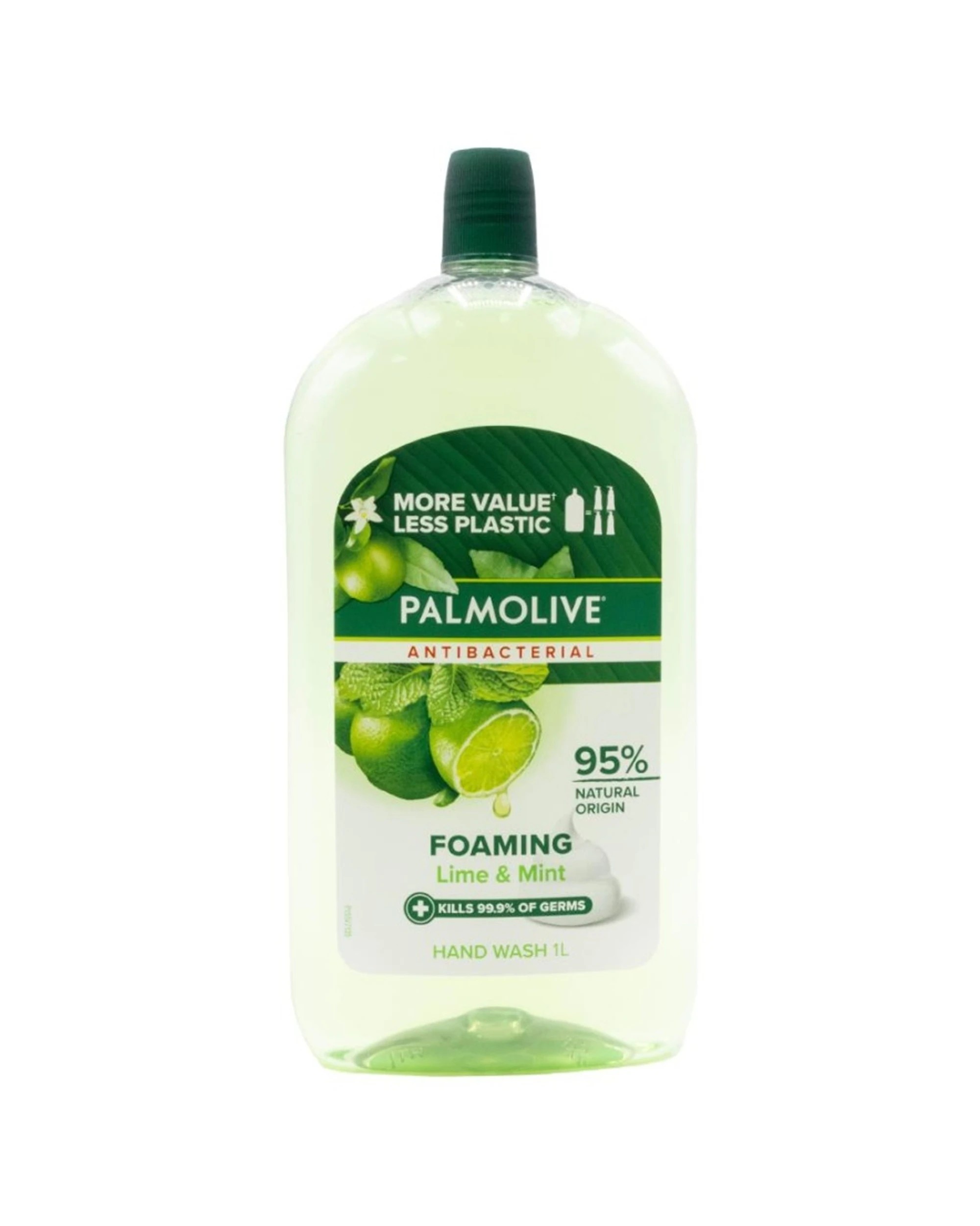 2 Palmolive 6PK Naturals Nourishing Foaming Hand Wash Refill Bottle Lime And Mint 1L - Multi, 2 of 3