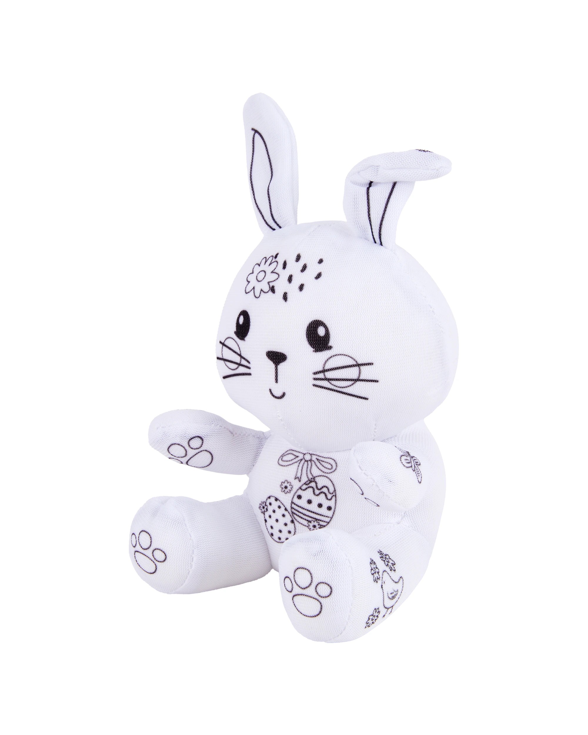3 Colour Your Own Easter Bunny, 3 of 4