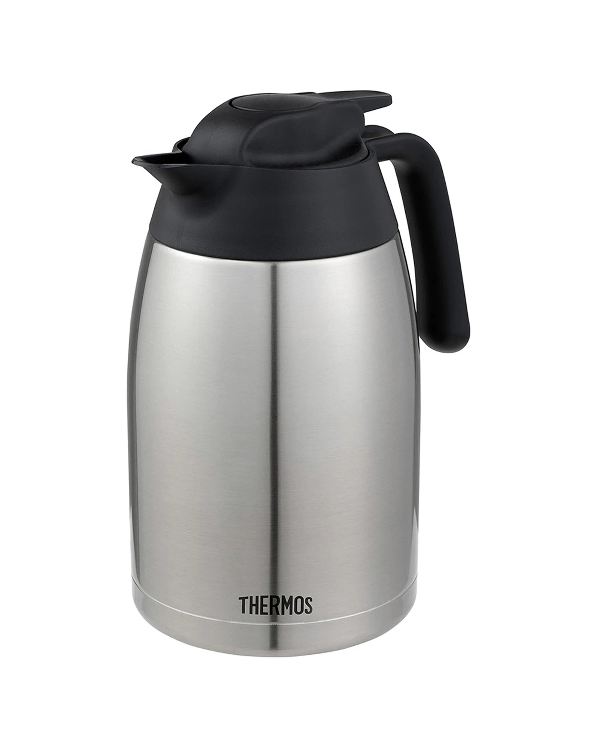 1 Thermos Vacuum Insulated Stainless Steel Durable Carafe Drink Container 1.5l
 - Silver, 1 of 2