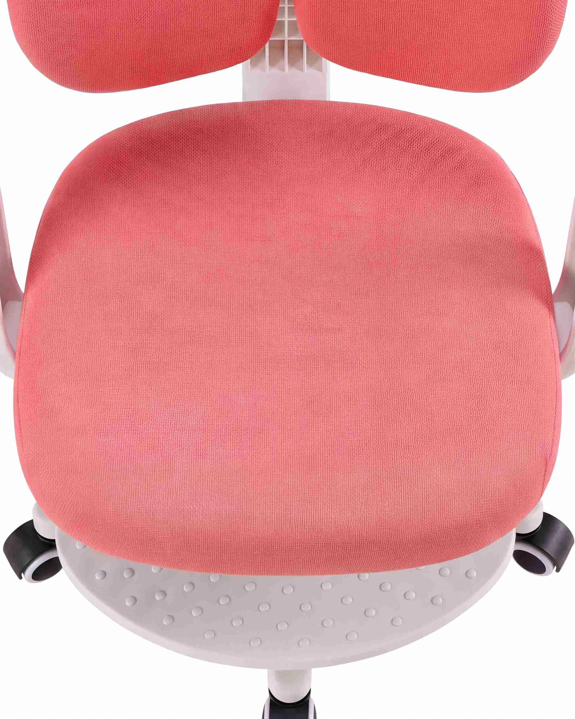 6 PlayPals Kids Desk Chair Adjustable Children Study Seat with Footrest - Pink, 6 of 10