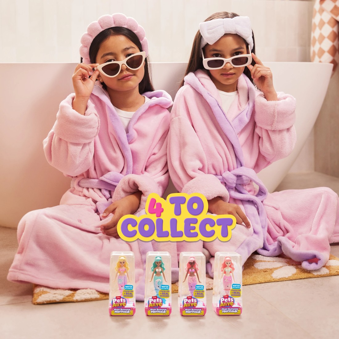 3 Pets Alive Magic Swimming Mermaid by ZURU - Assorted, 3 of 9