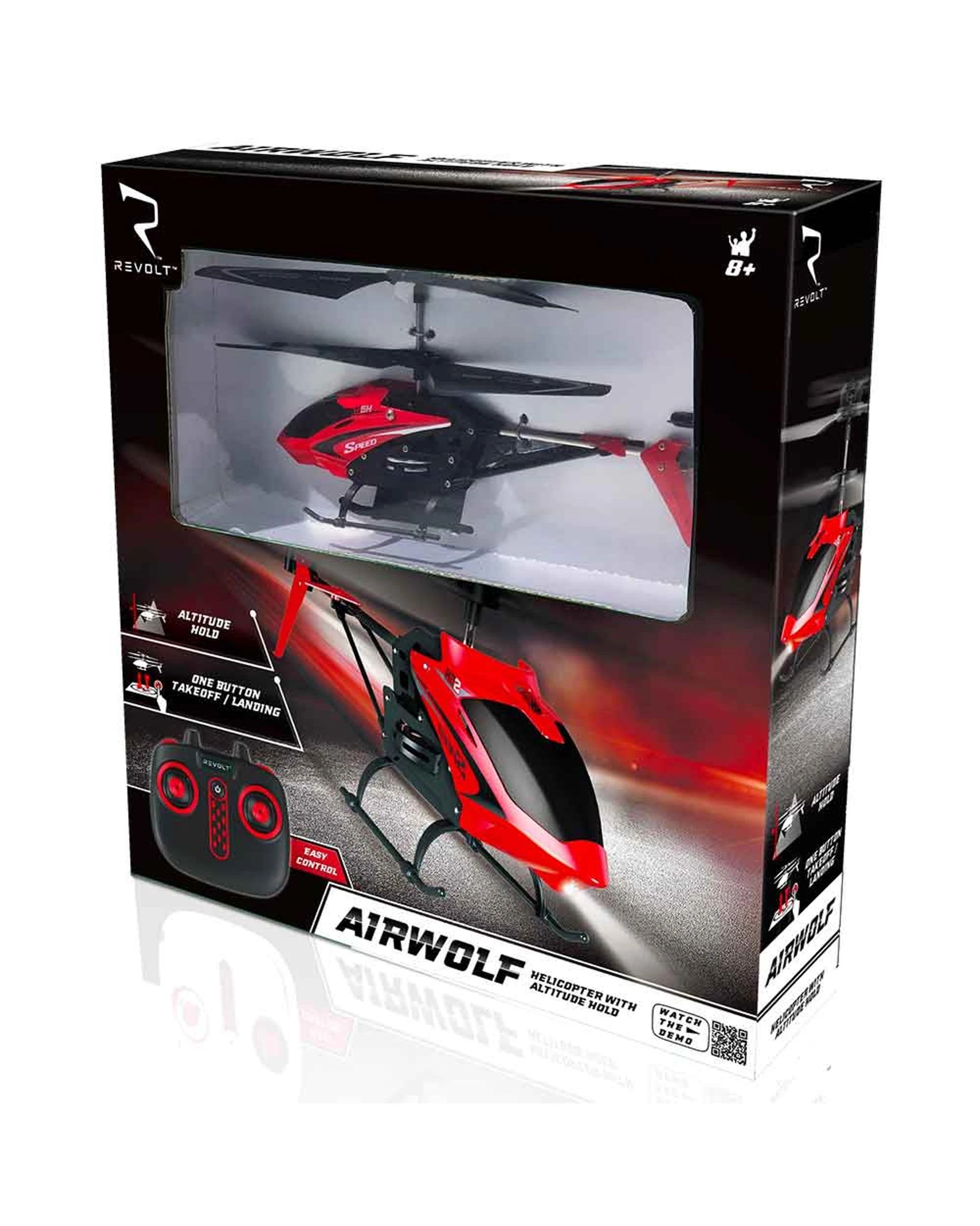 1 Revolt RC Airwolf Helicopter with Auto Hover, 1 of 1