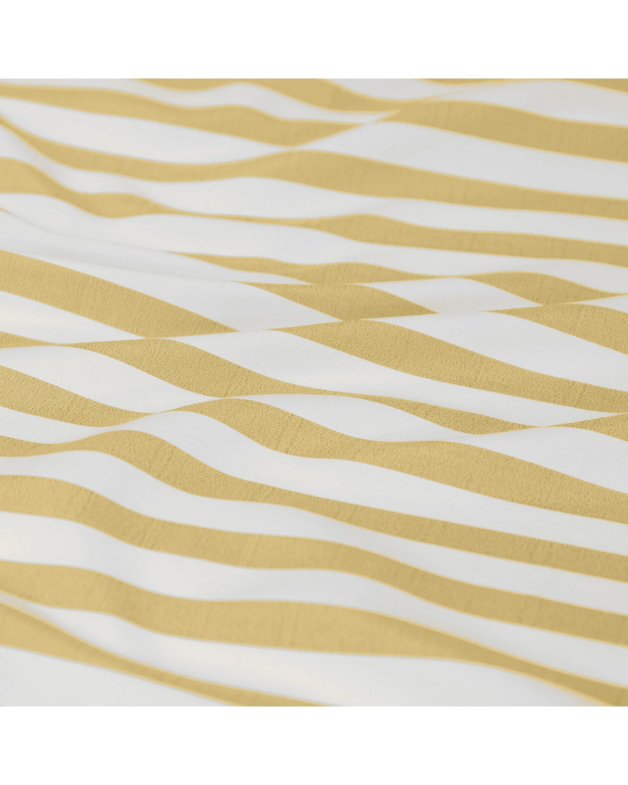 2 Ardor Boudoir Frankie Stripe Soft Fabric Stylish Sheet Set - Single Bed - Yellow, 2 of 4