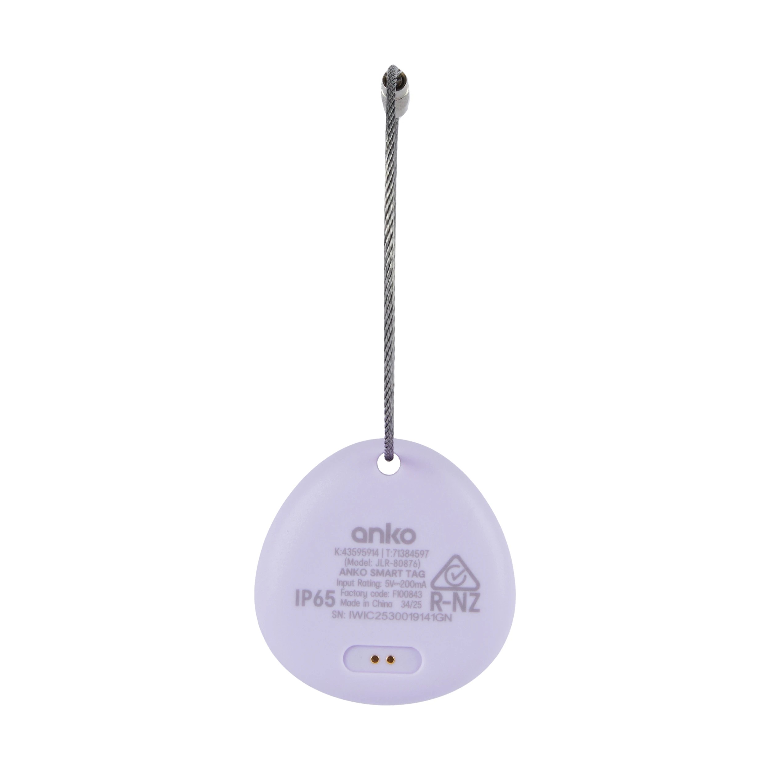 3 Smart Tag Type-C Lilac - Compatible with Apple Find My (iOS only), 3 of 4