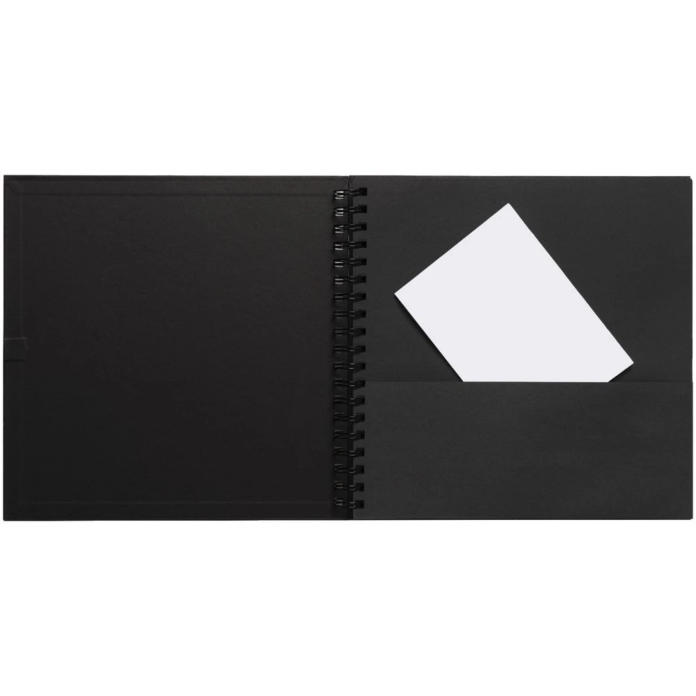 2 Otto Recycled Scrapbook 18x18 Black, 2 of 4