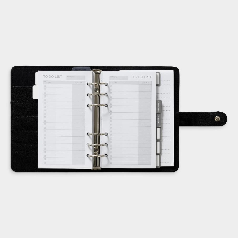 9 Otto Personal Organiser PU Black, 9 of 9