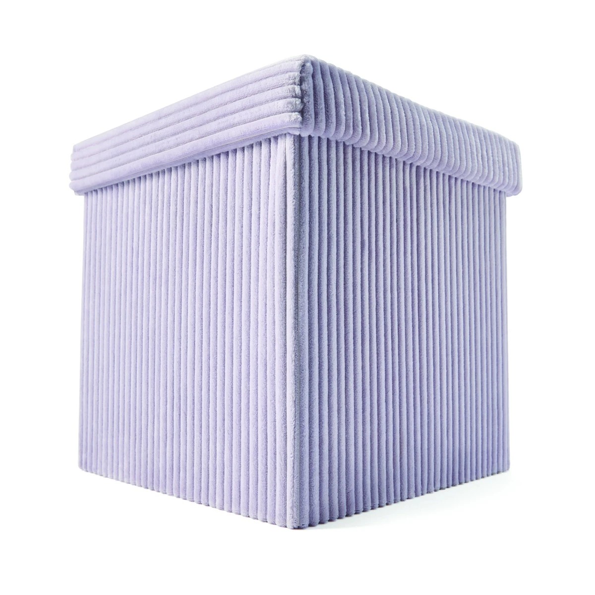 2 Square Storage Ottoman - Purple, 2 of 10