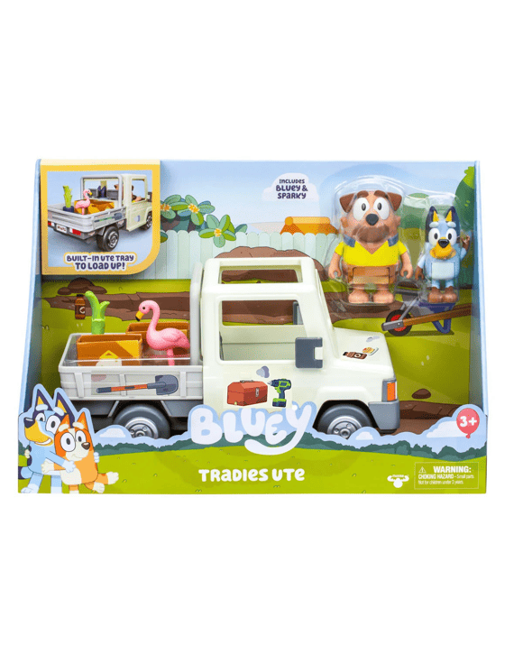 Bluey Tradies Ute