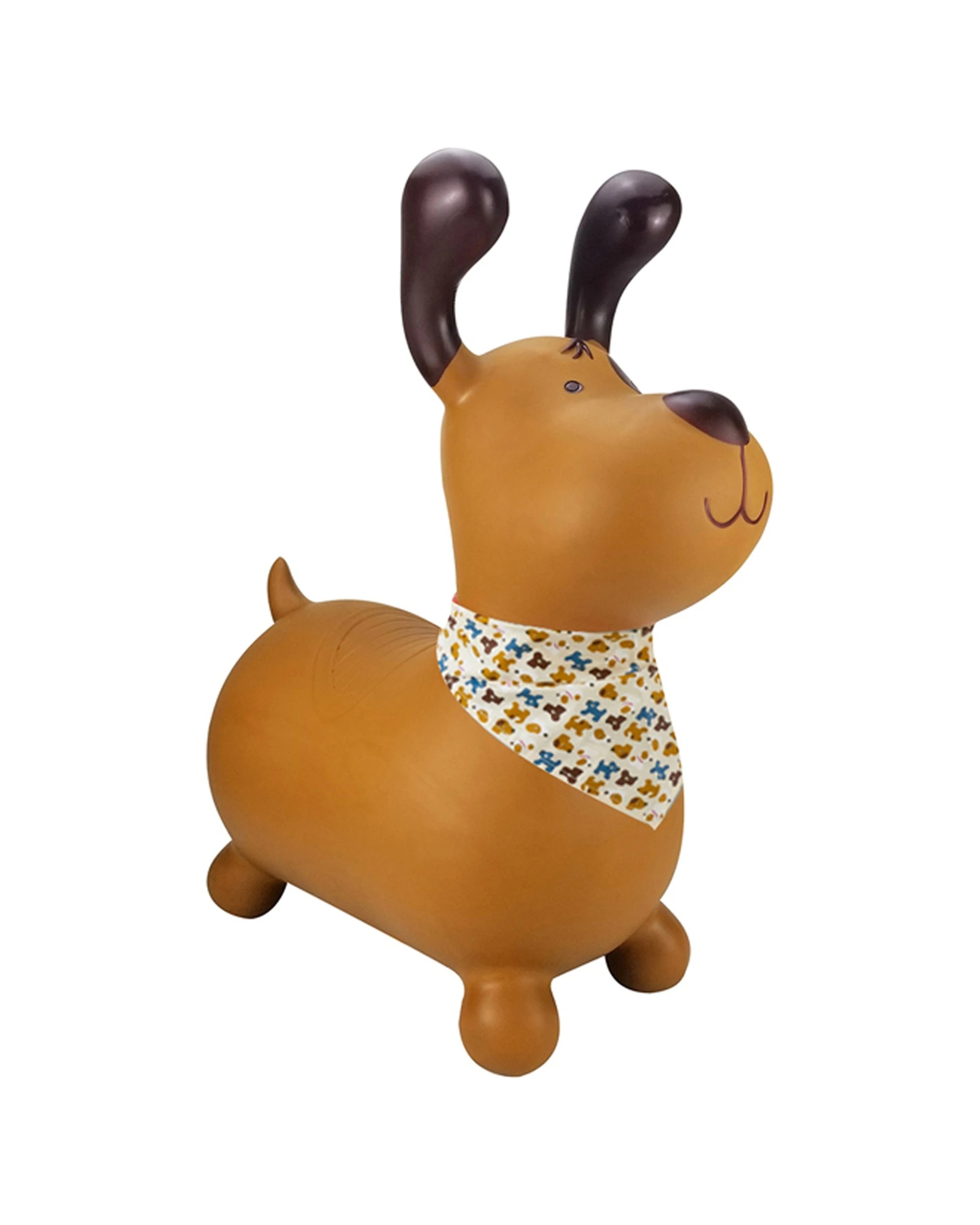 2 Kaper Kidz Bouncy Rider Pudding The Dog Kids Ride On Toy 12 Months Plus - Brown, 2 of 9