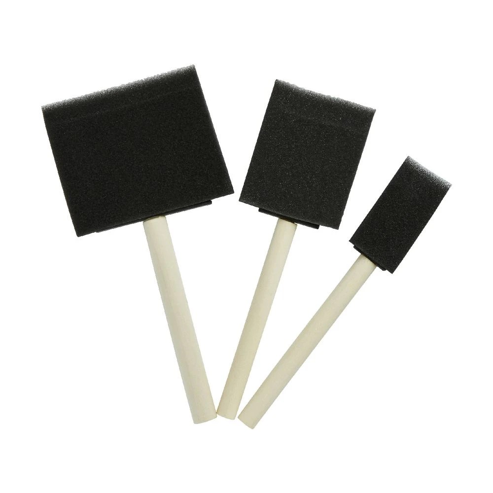 4 Born Foam Paintbrush Set 3 Pack, 4 of 5