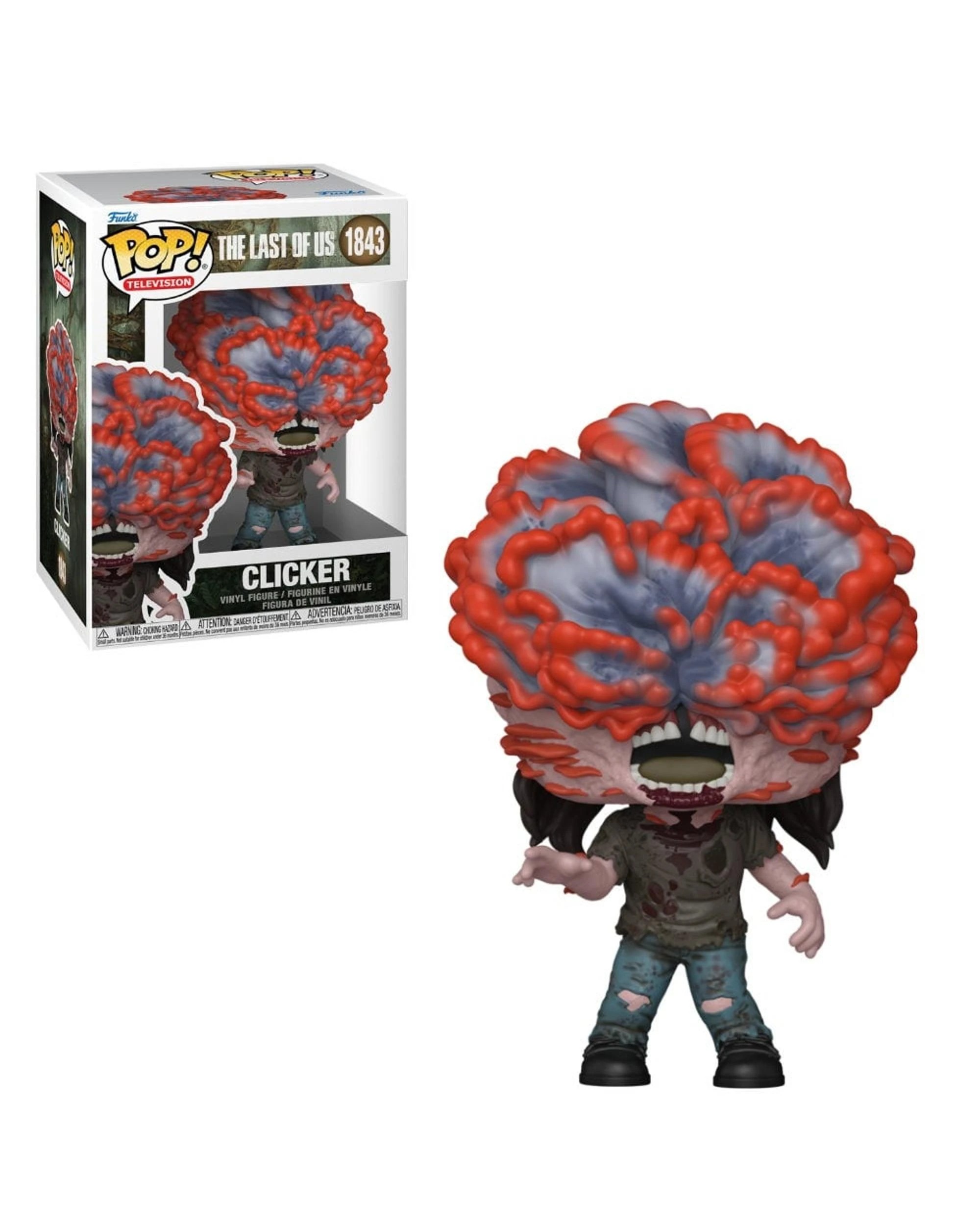 1 The Last of Us - TV -  Clicker Funko POP! Vinyl, 1 of 3