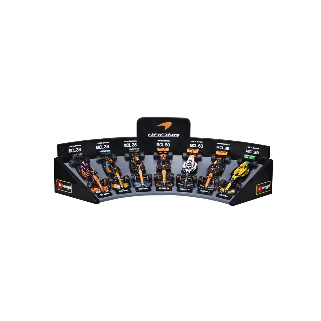 3 Bburago Formula Racing 1:43 Car Set - Assorted, 3 of 5