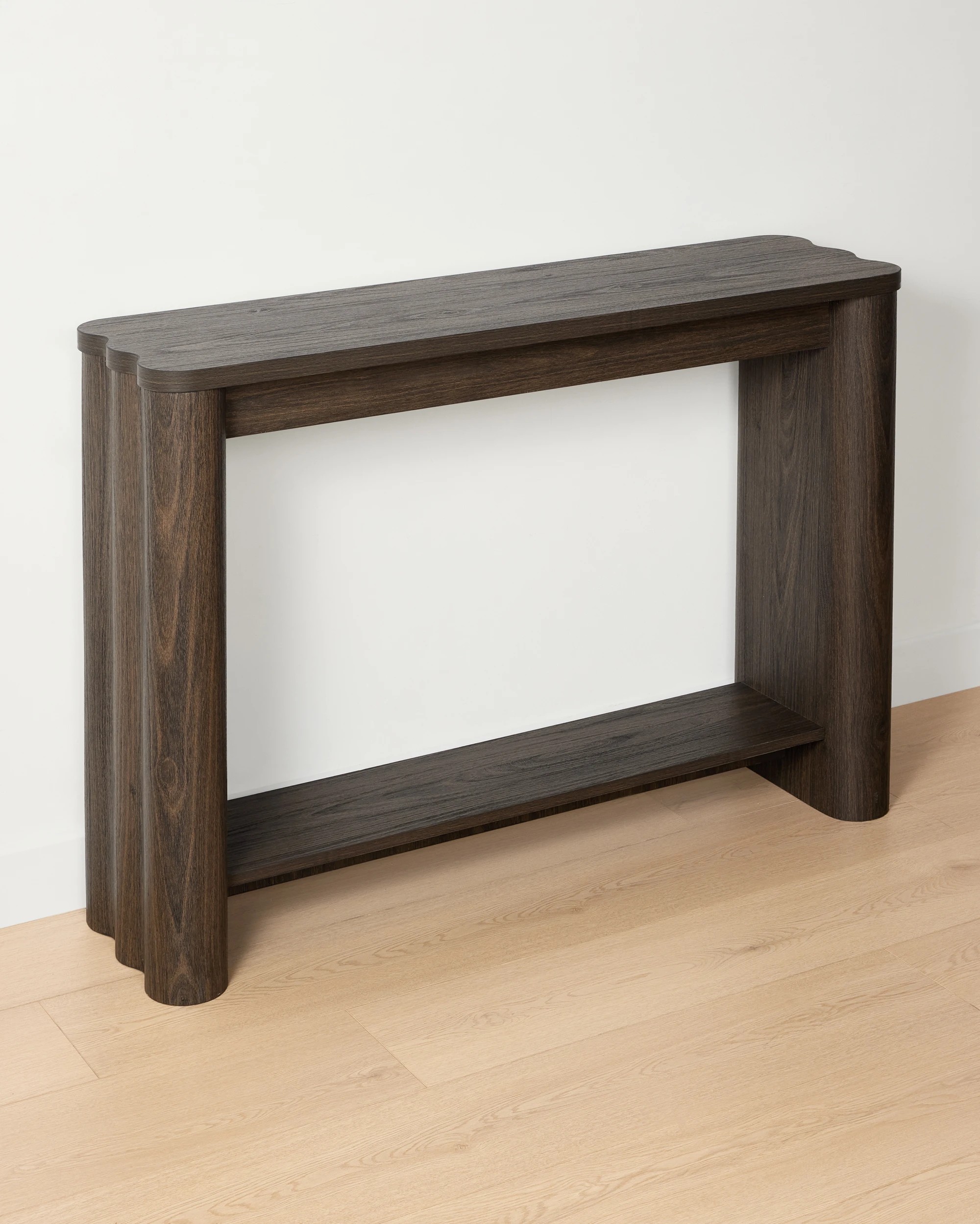 1 Ripple Hall Table - Dark Ash, 1 of 6