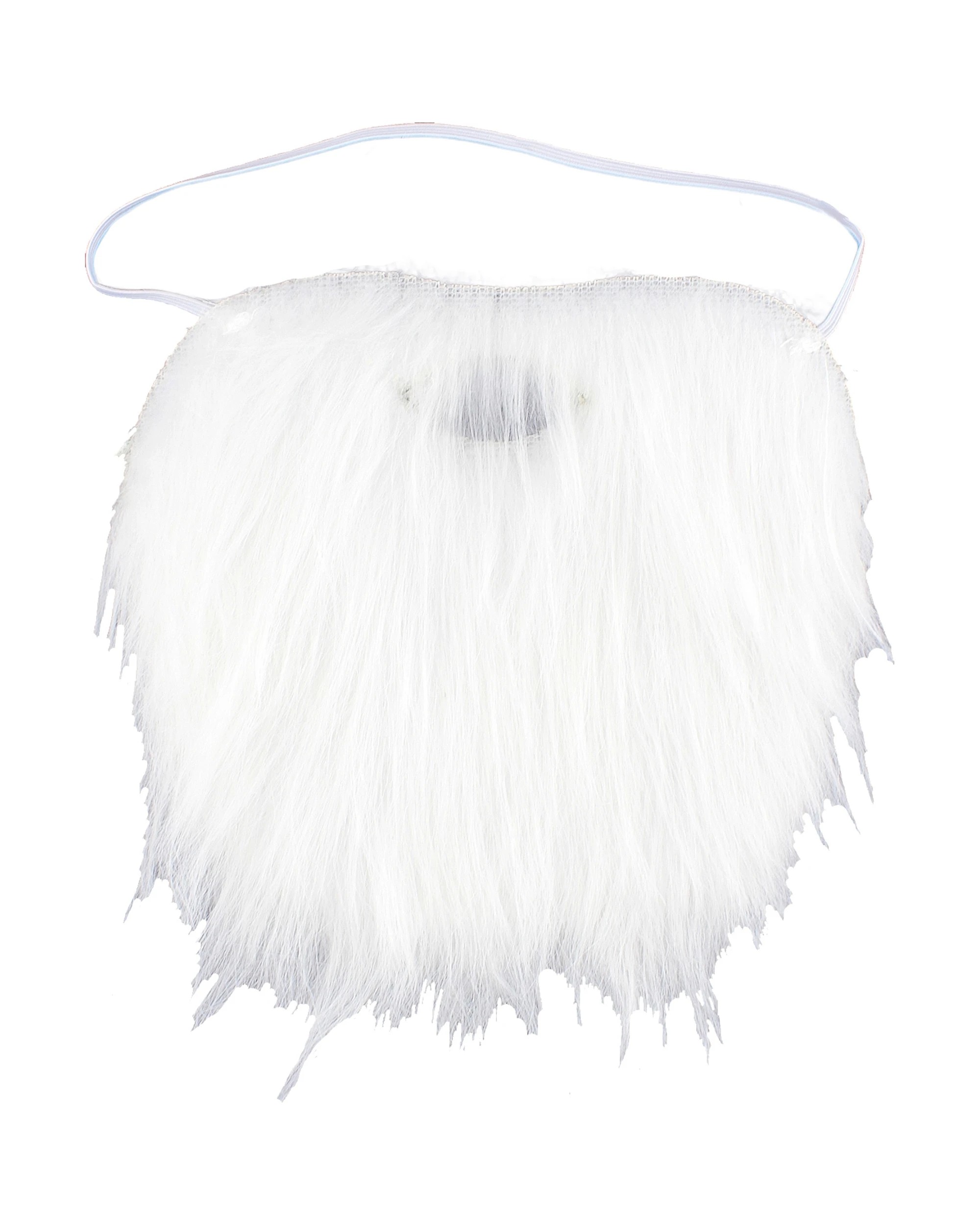 1 Partyrama White Party Beard - White, 1 of 2