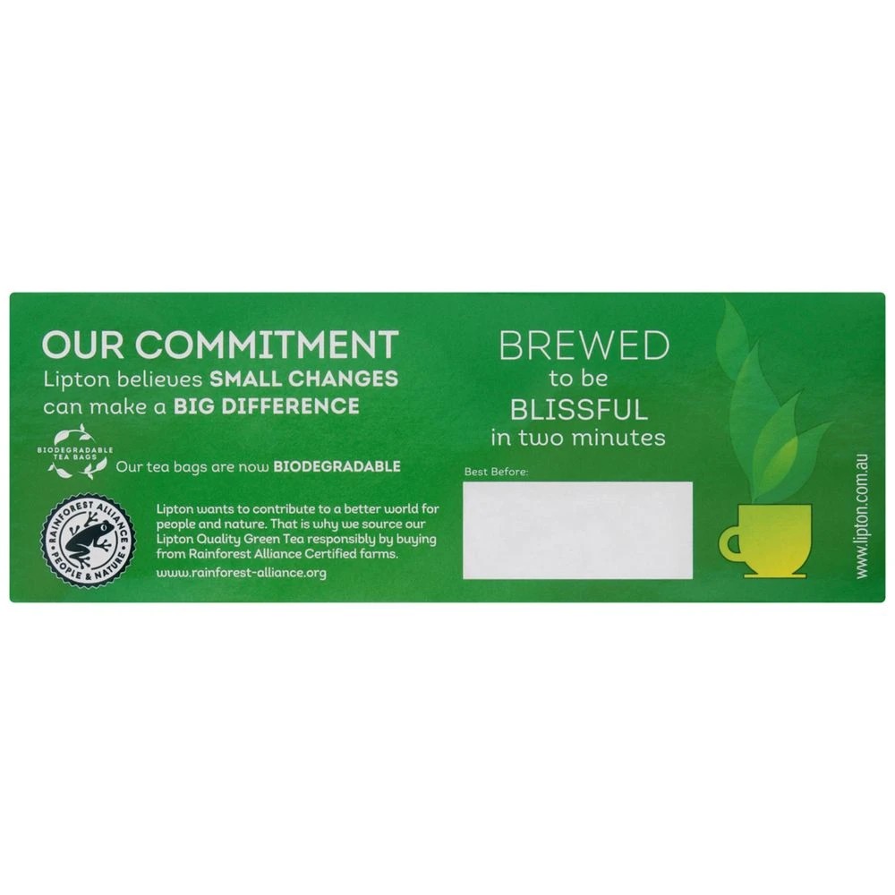 3 Lipton Green Tea Bags 100 Pack, 3 of 5