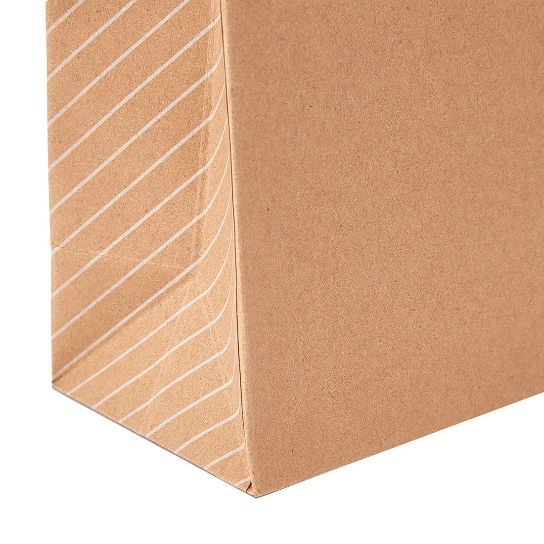 4 Kraft Stripe Gift Bag - Medium, 4 of 7