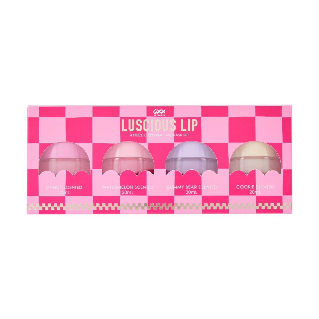 1 OXX Skincare 4 Piece Overnight Lip Mask Set, 1 of 5