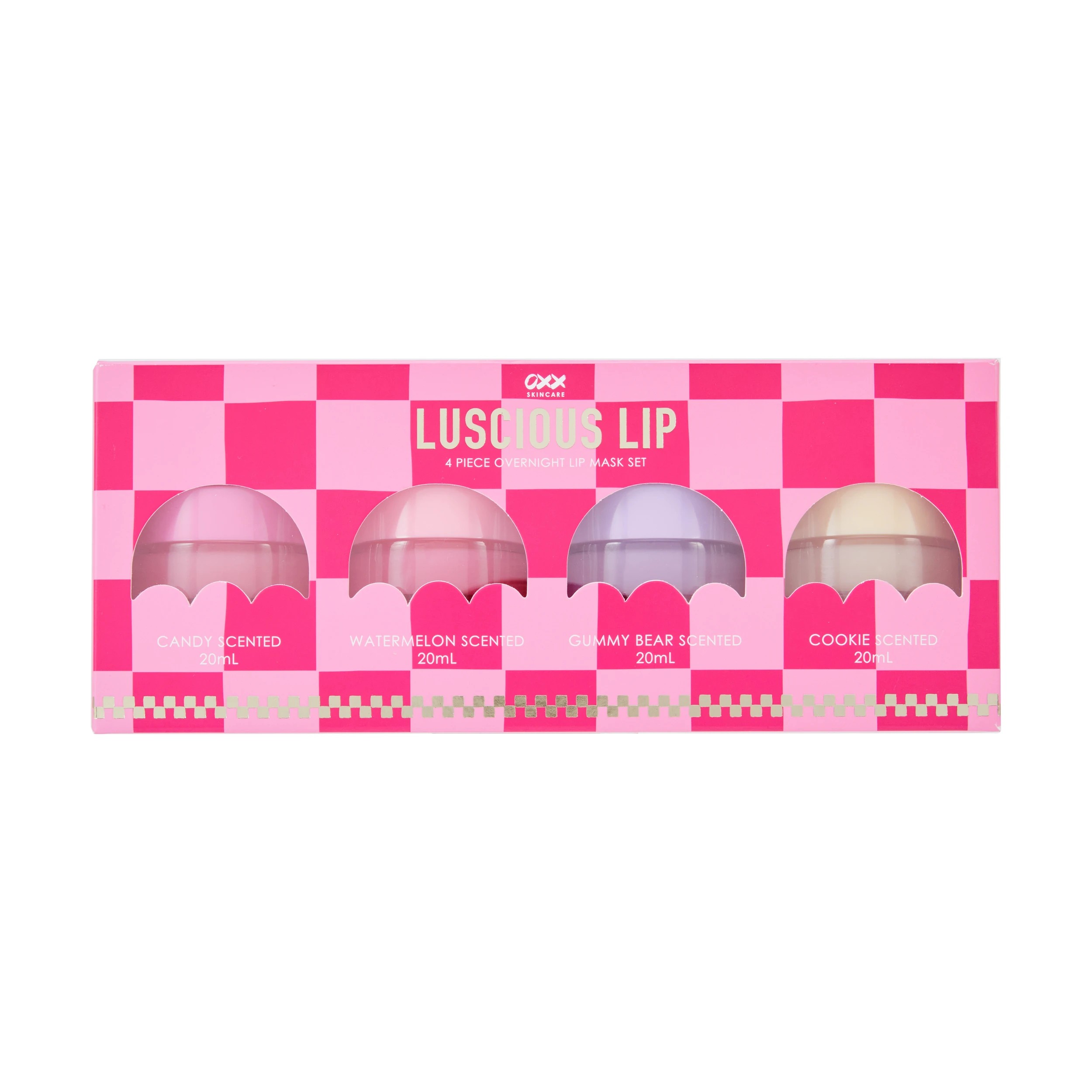 1 OXX Skincare 4 Piece Overnight Lip Mask Set, 1 of 5