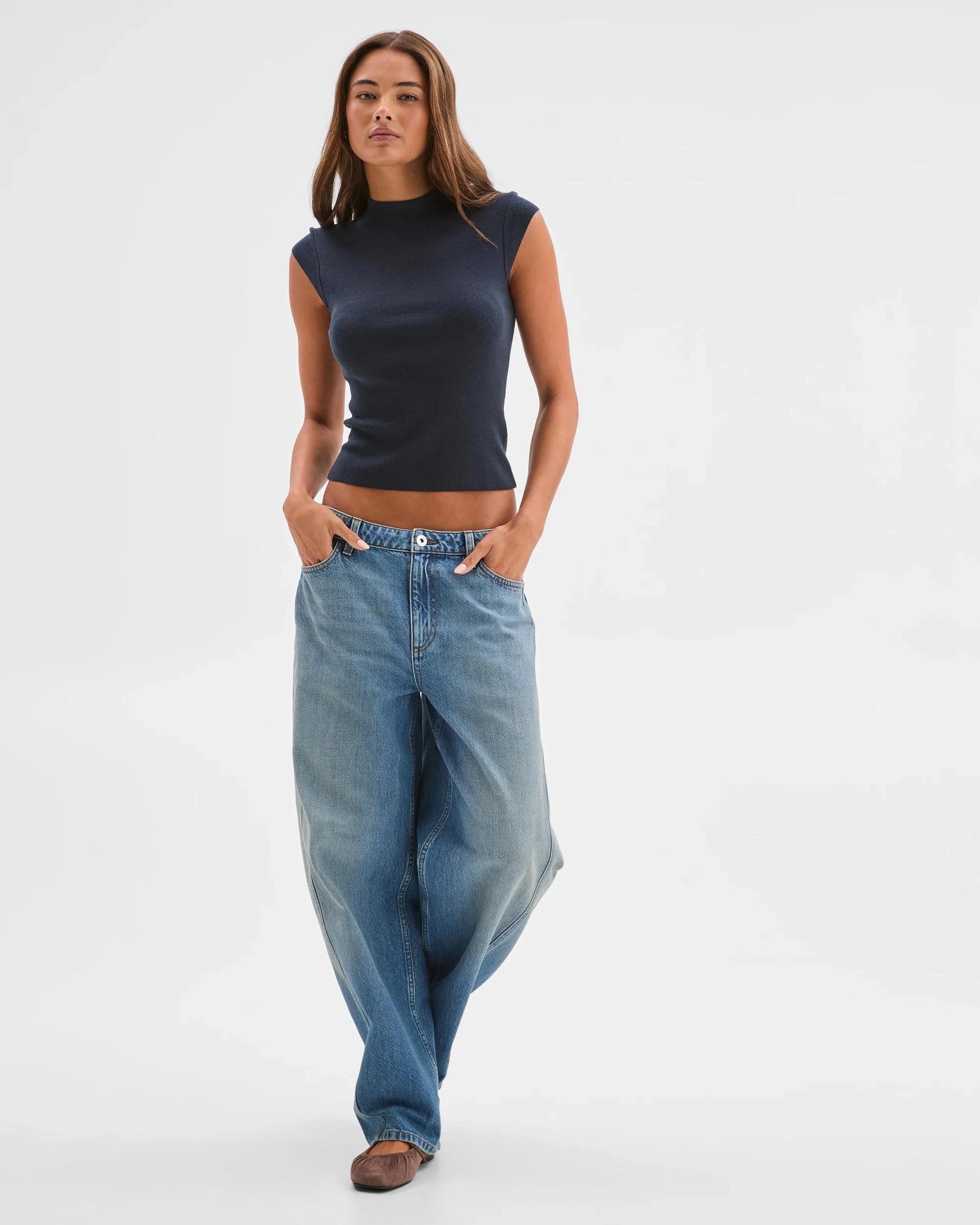 1 Lily Loves Cap Sleeve Knit Top SEABORNE, 1 of 7