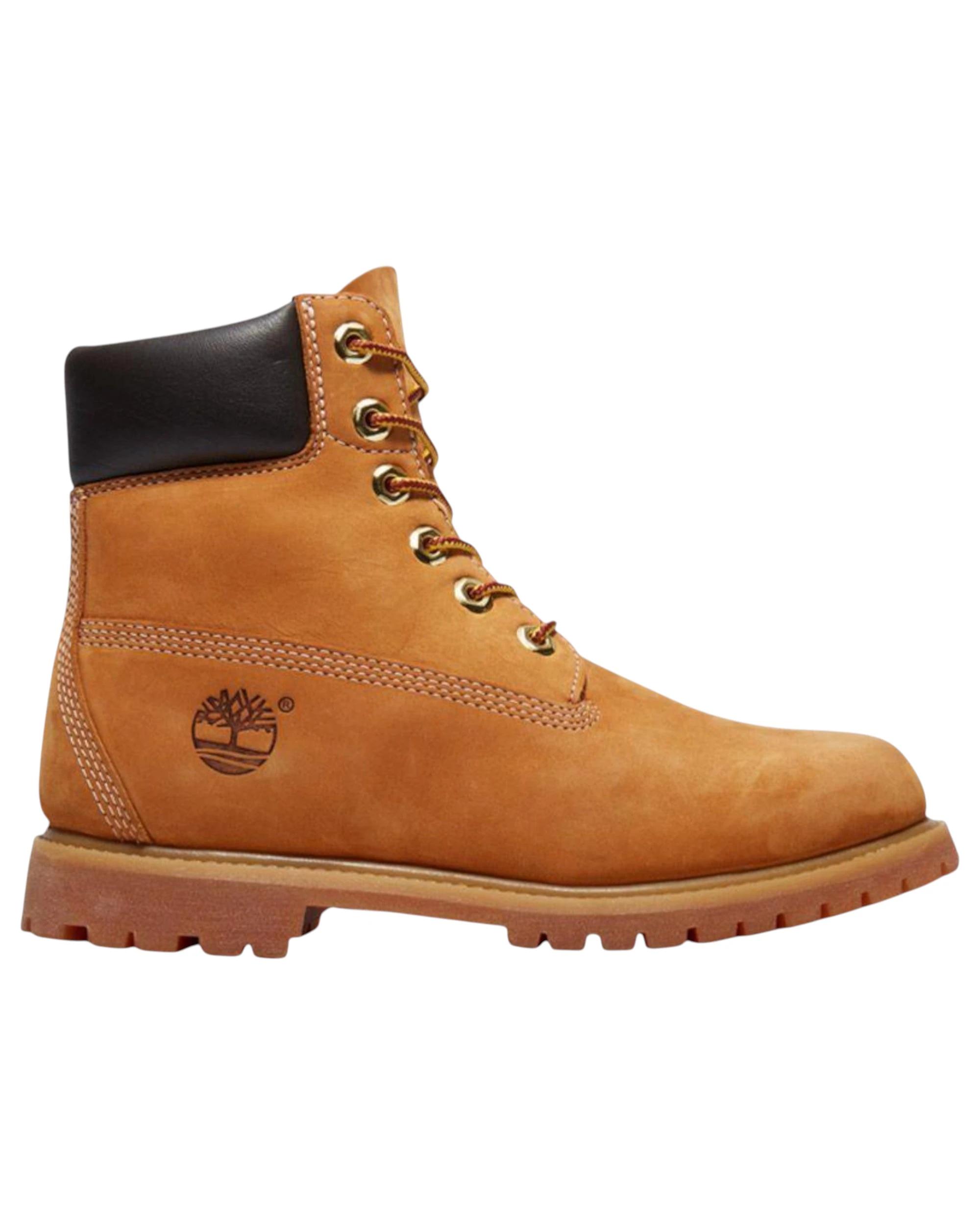 1 Timberland Womens 6-Inch Premium Wheat Nubuck Waterproof Boots WHEAT NUBUCK, 1 of 8
